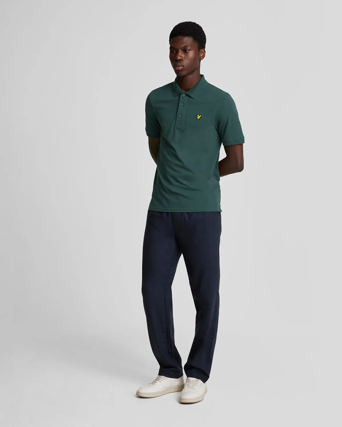 Plain Polo Shirt sold by Lyle & Scott product image thumbnail 2