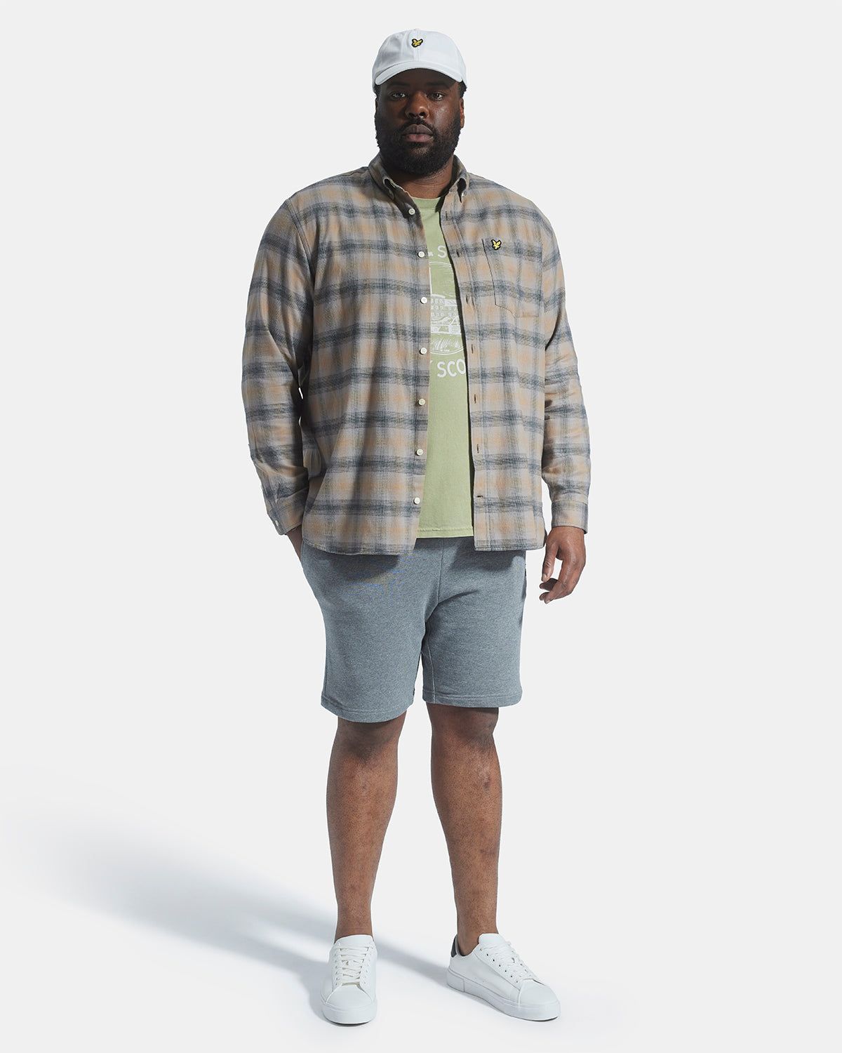 Hawick Print T-Shirt Plus sold by Lyle & Scott product image thumbnail 2