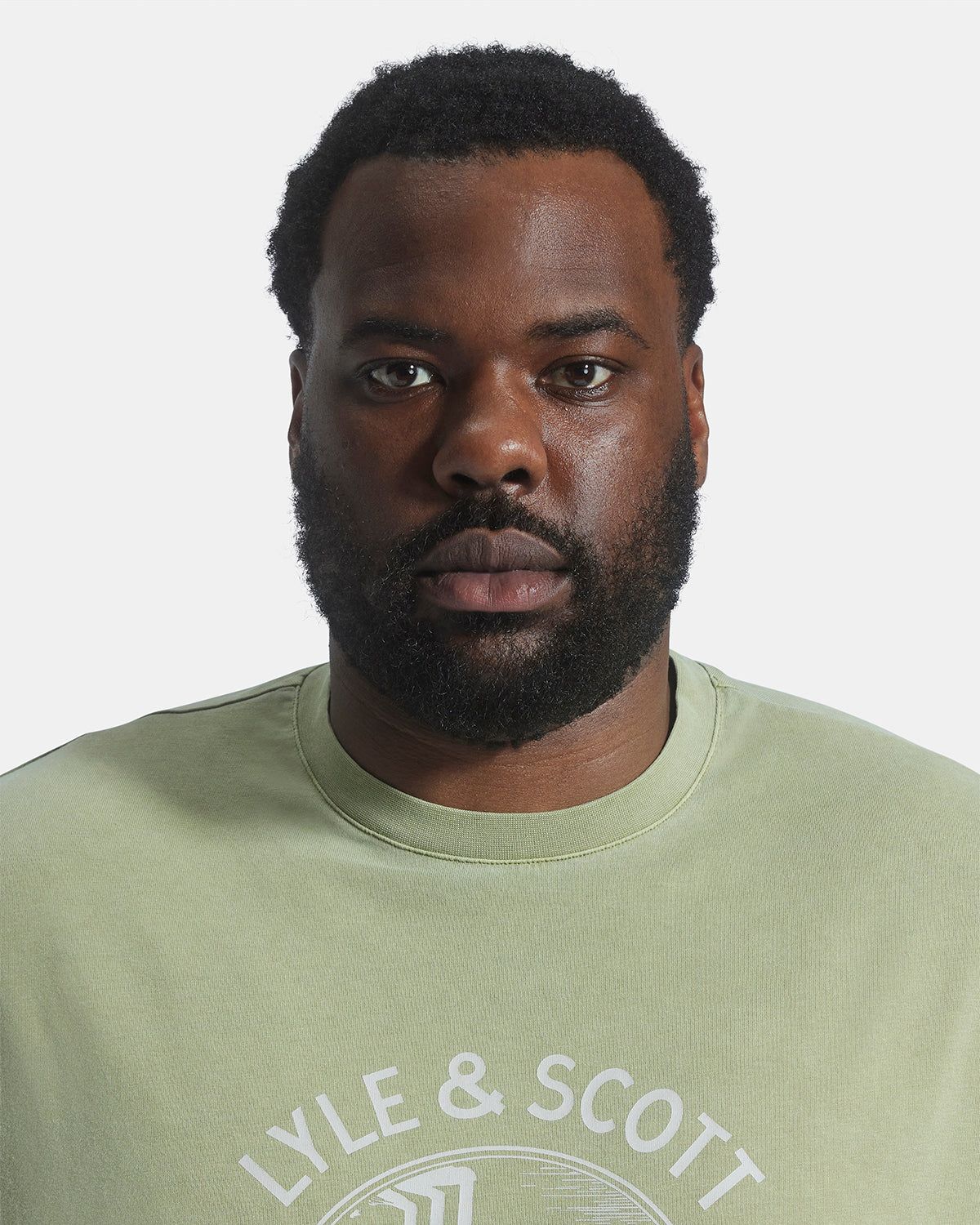 Hawick Print T-Shirt Plus sold by Lyle & Scott product image thumbnail 4