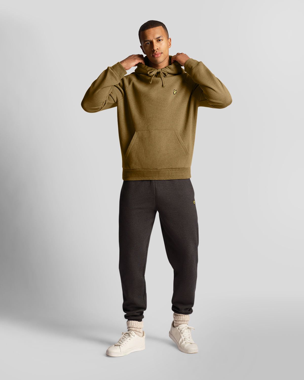 Raglan Racked Hoodie sold by Lyle & Scott product image thumbnail 2