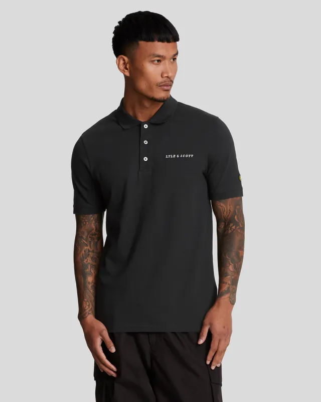 Embroidered Polo Shirt sold by Lyle & Scott