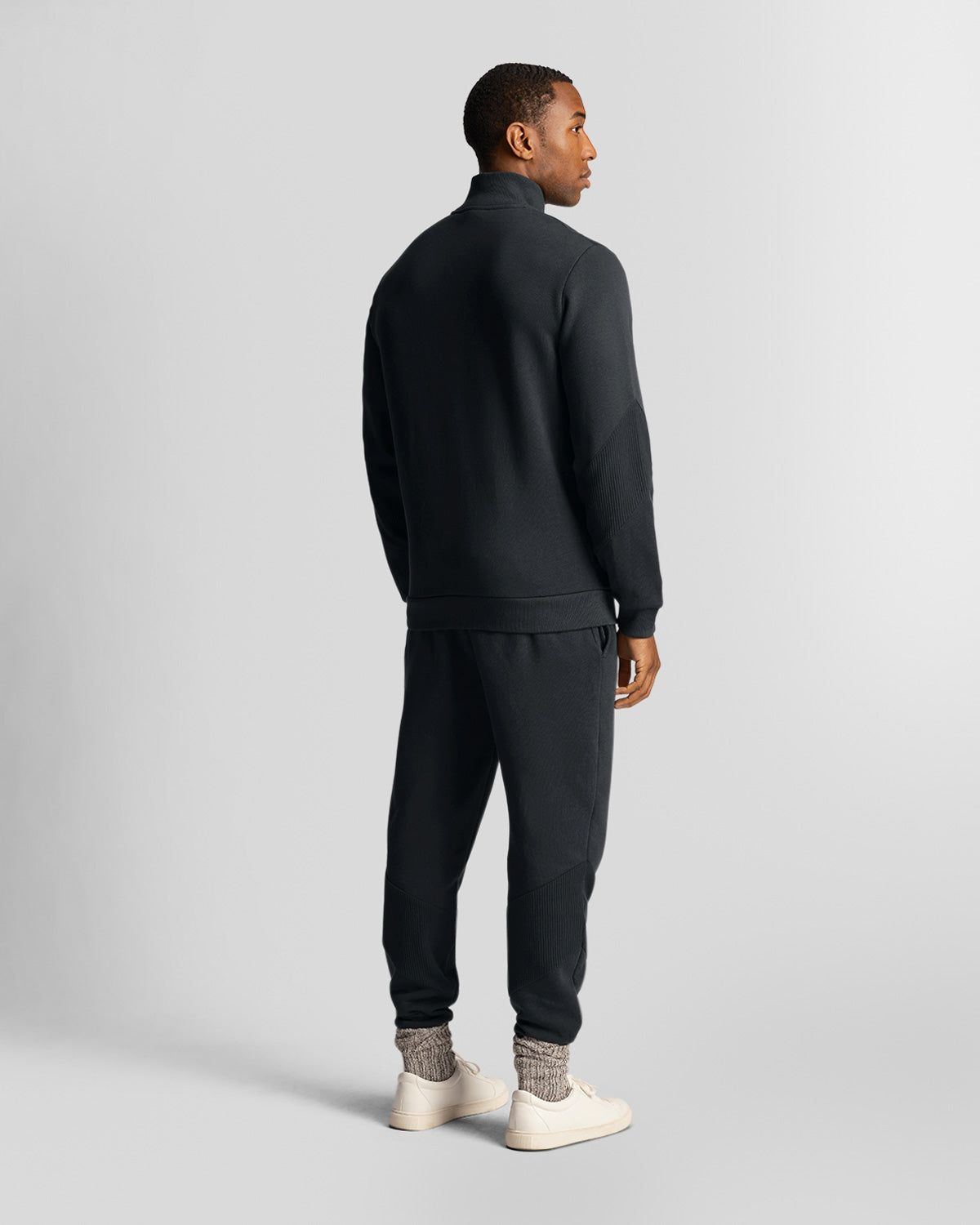 Chevron Zip Through Track Jacket sold by Lyle & Scott product image thumbnail 3