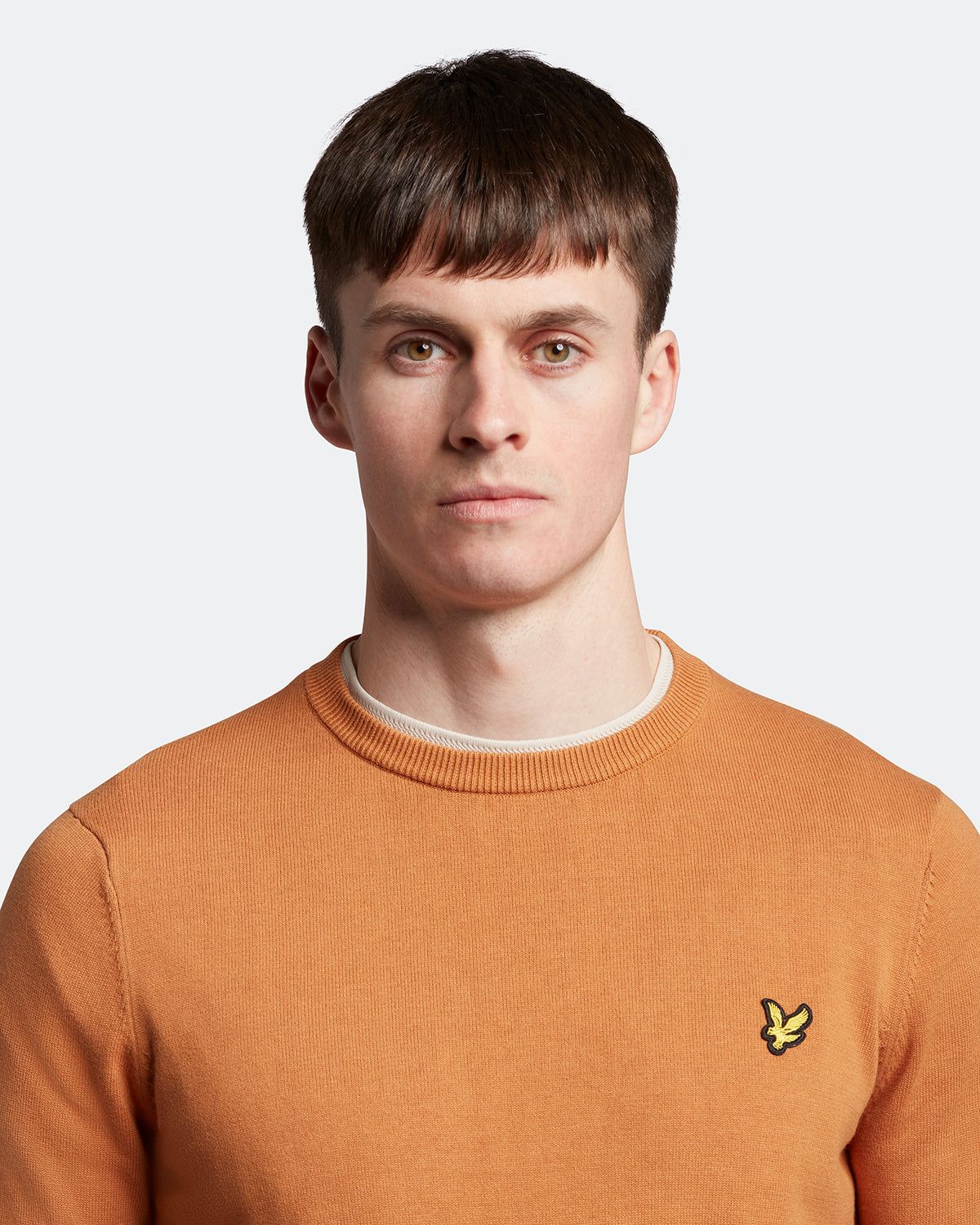 Cotton Crew Neck Jumper sold by Lyle & Scott product image thumbnail 4
