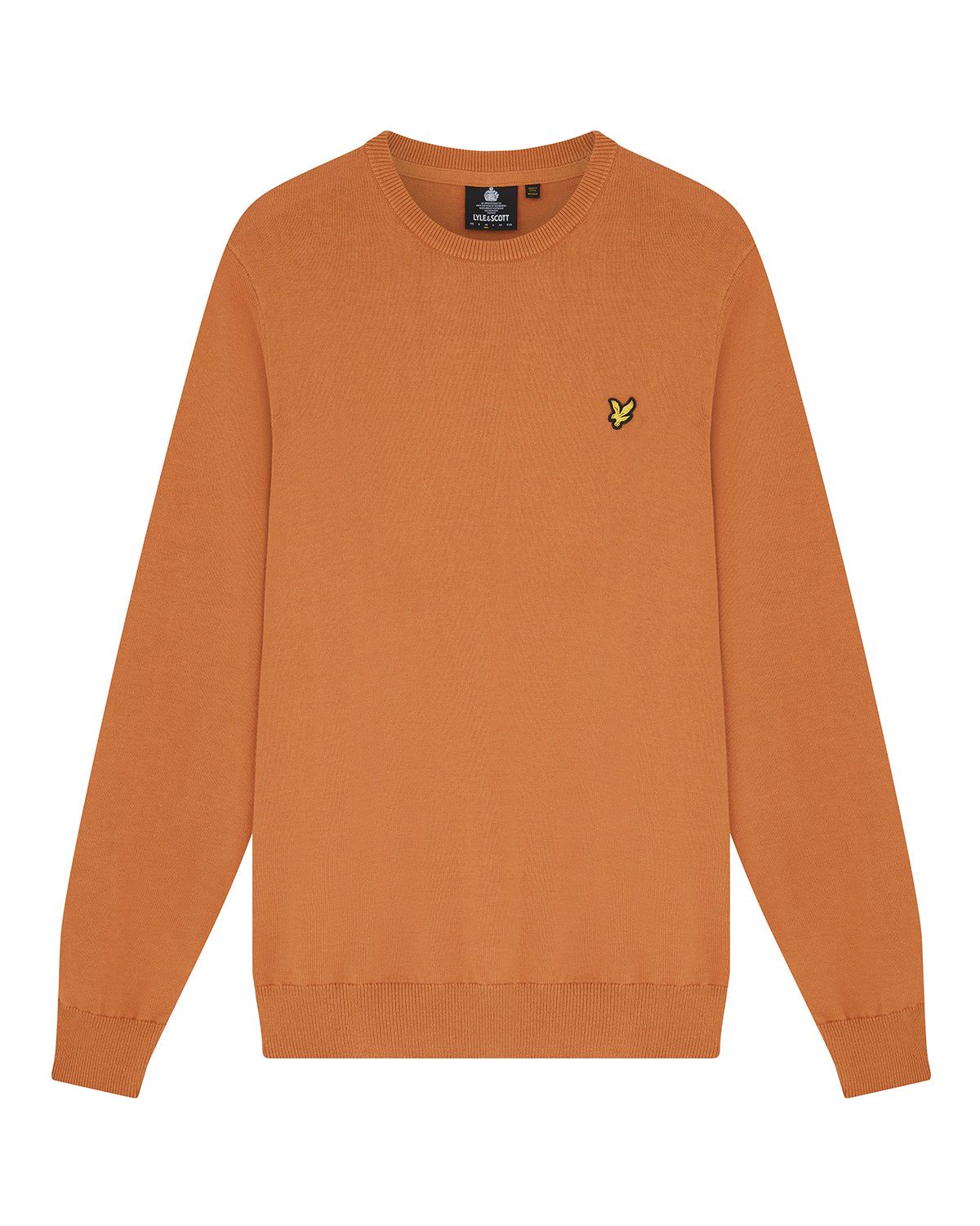 Cotton Crew Neck Jumper sold by Lyle & Scott product image thumbnail 5