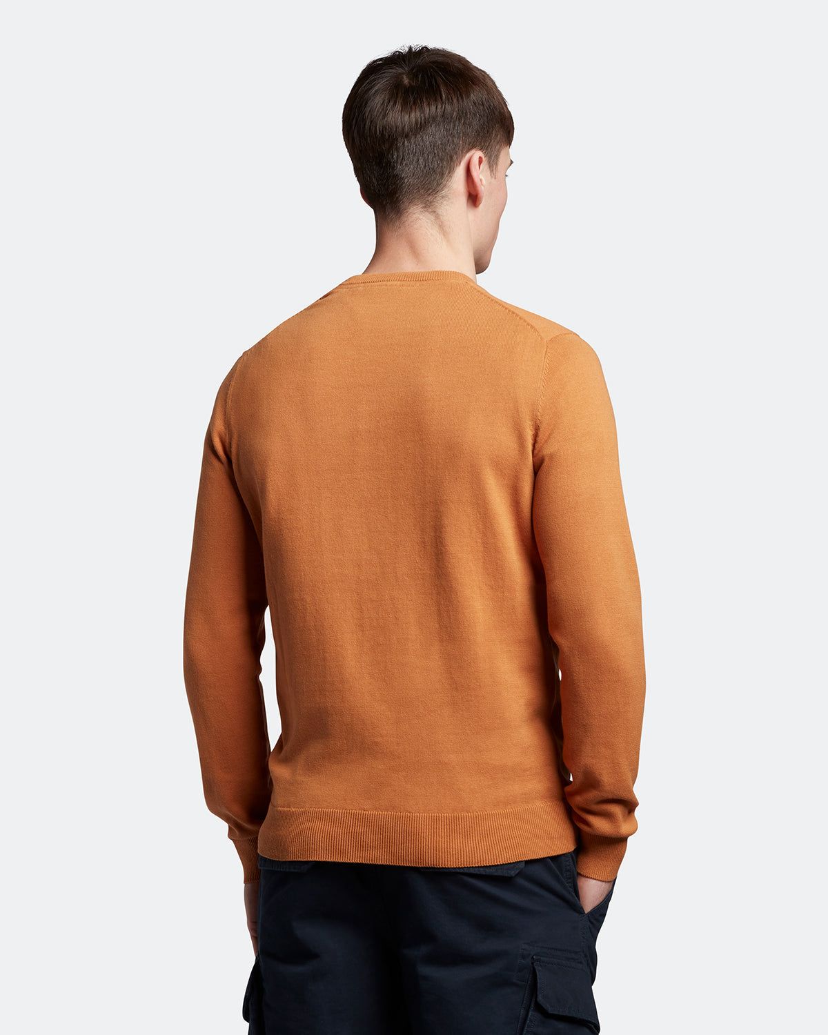 Cotton Crew Neck Jumper sold by Lyle & Scott product image thumbnail 3