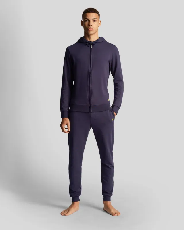 Earl Zip Through Hood and Pant Lounge Set sold by Lyle & Scott