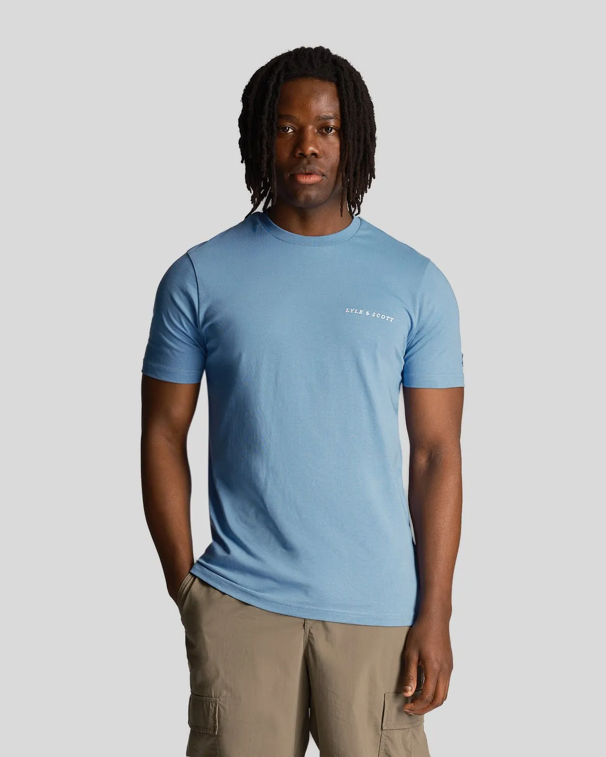 Embroidered T-Shirt sold by Lyle & Scott