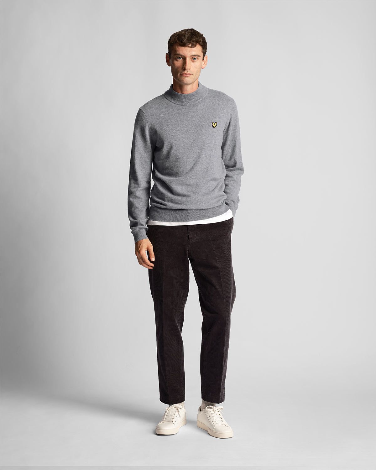 Roll Neck Merino Jumper sold by Lyle & Scott product image thumbnail 2