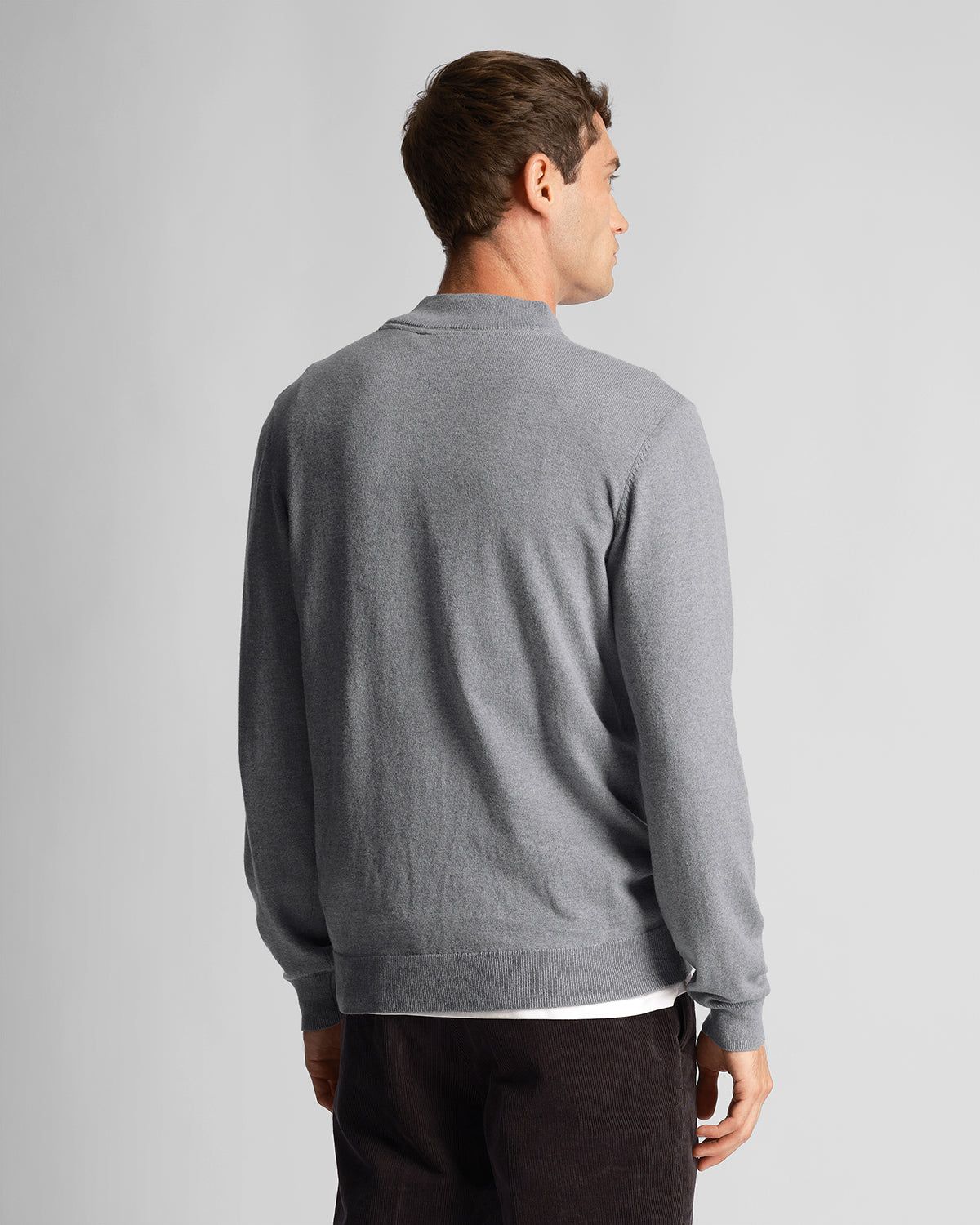 Roll Neck Merino Jumper sold by Lyle & Scott product image thumbnail 3