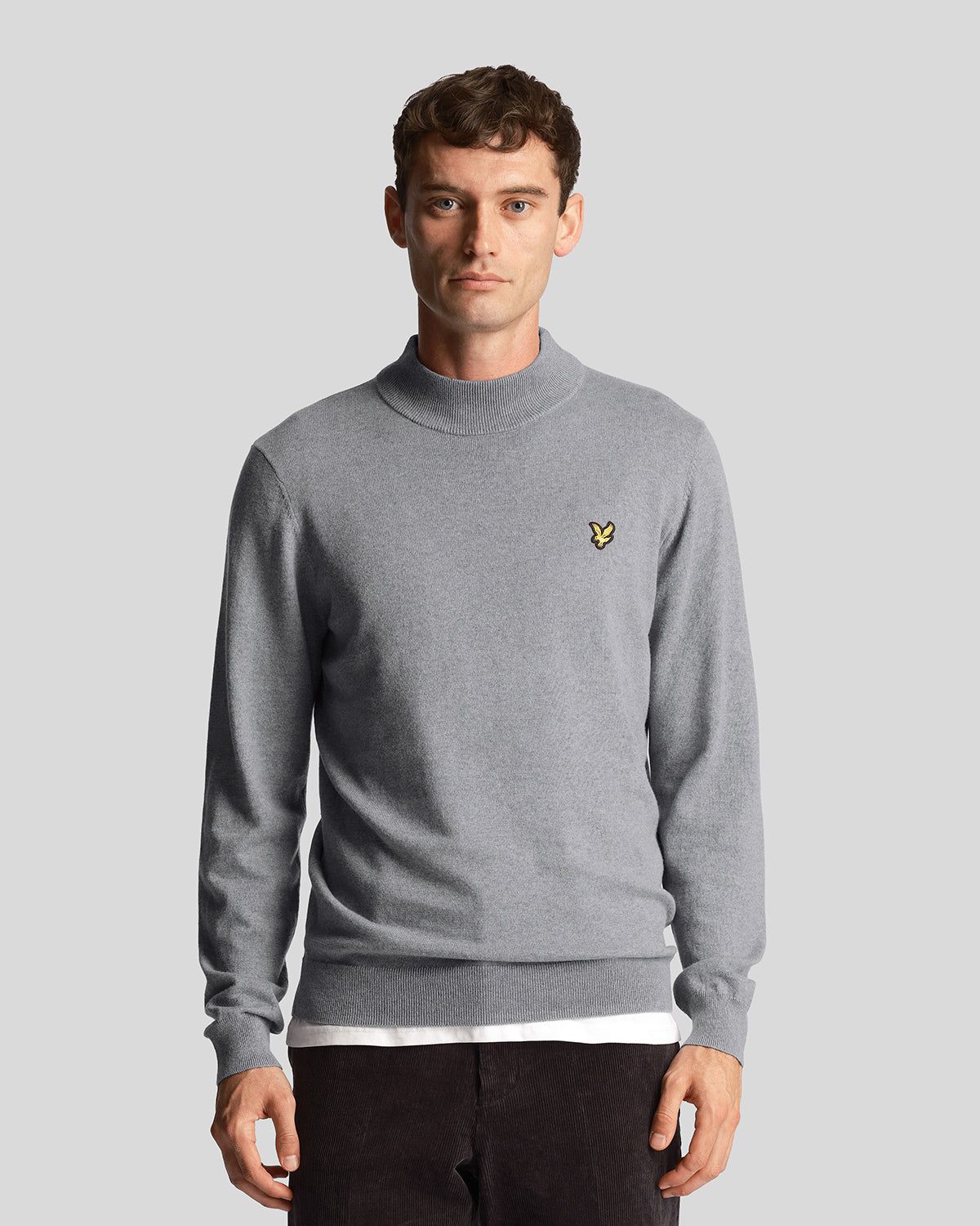 Roll Neck Merino Jumper sold by Lyle & Scott