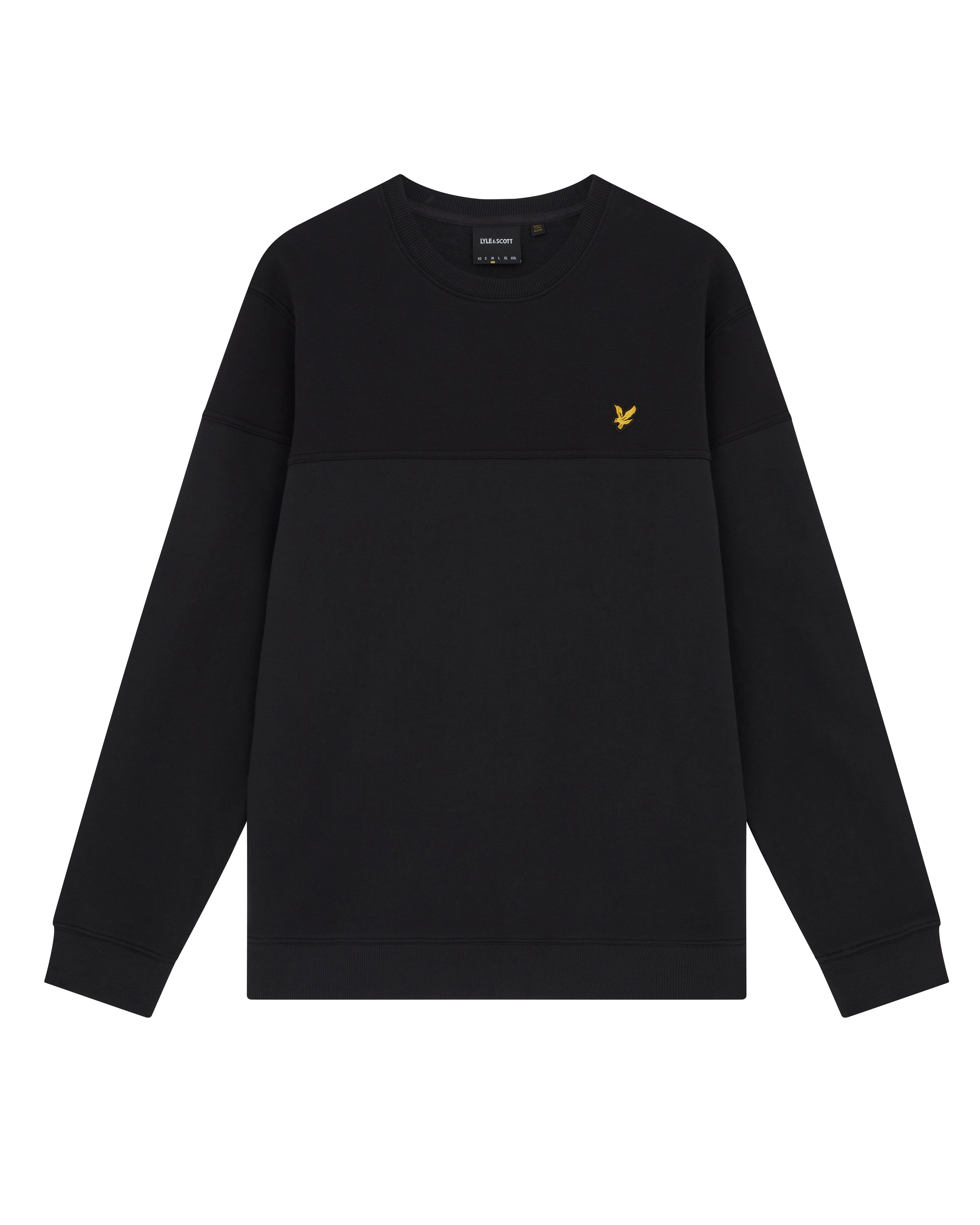 Textured Crew Neck Sweatshirt sold by Lyle & Scott product image thumbnail 5