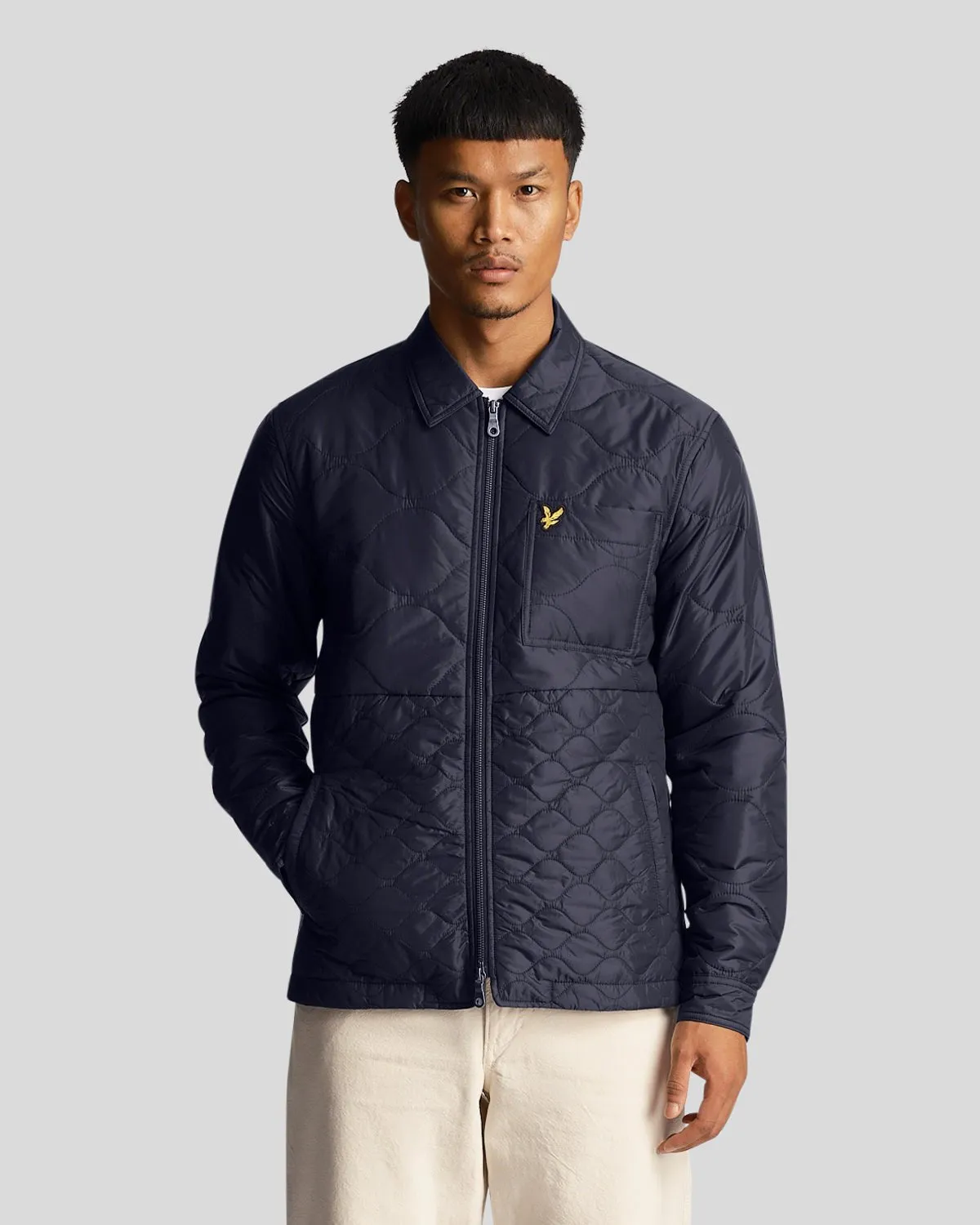 Quilted Overshirt sold by Lyle & Scott