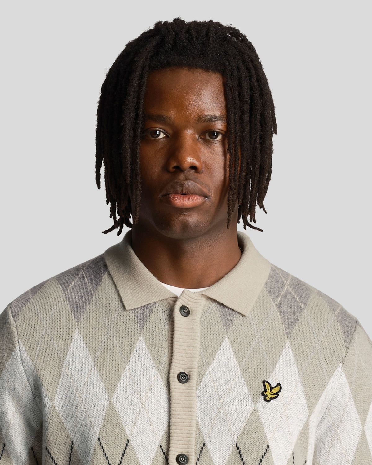 Argyle Polo Shirt sold by Lyle & Scott product image thumbnail 4