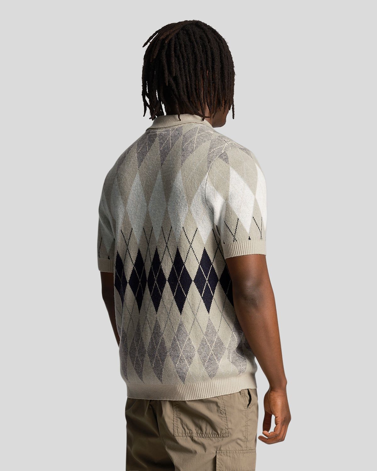 Argyle Polo Shirt sold by Lyle & Scott product image thumbnail 3
