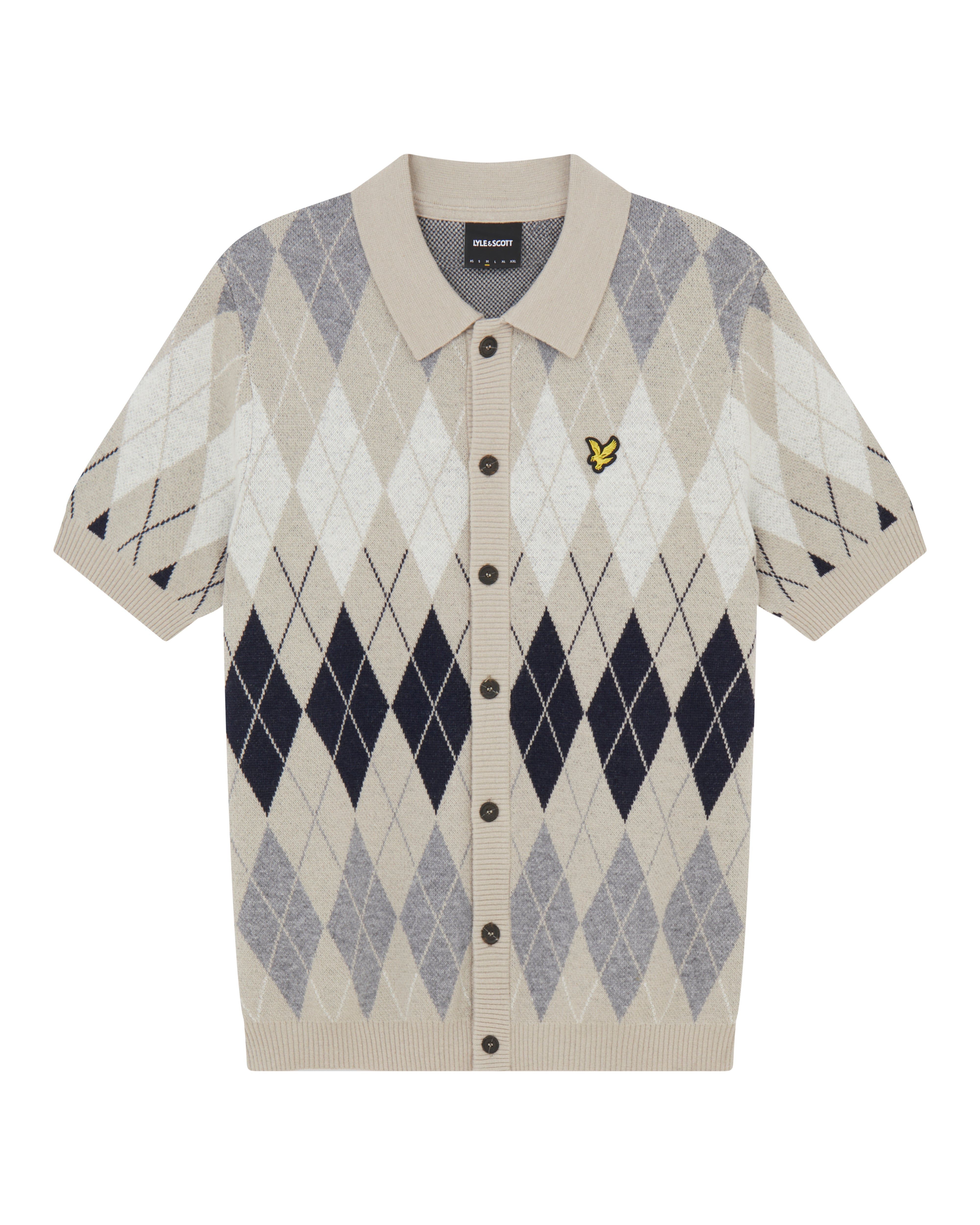 Argyle Polo Shirt sold by Lyle & Scott product image thumbnail 5