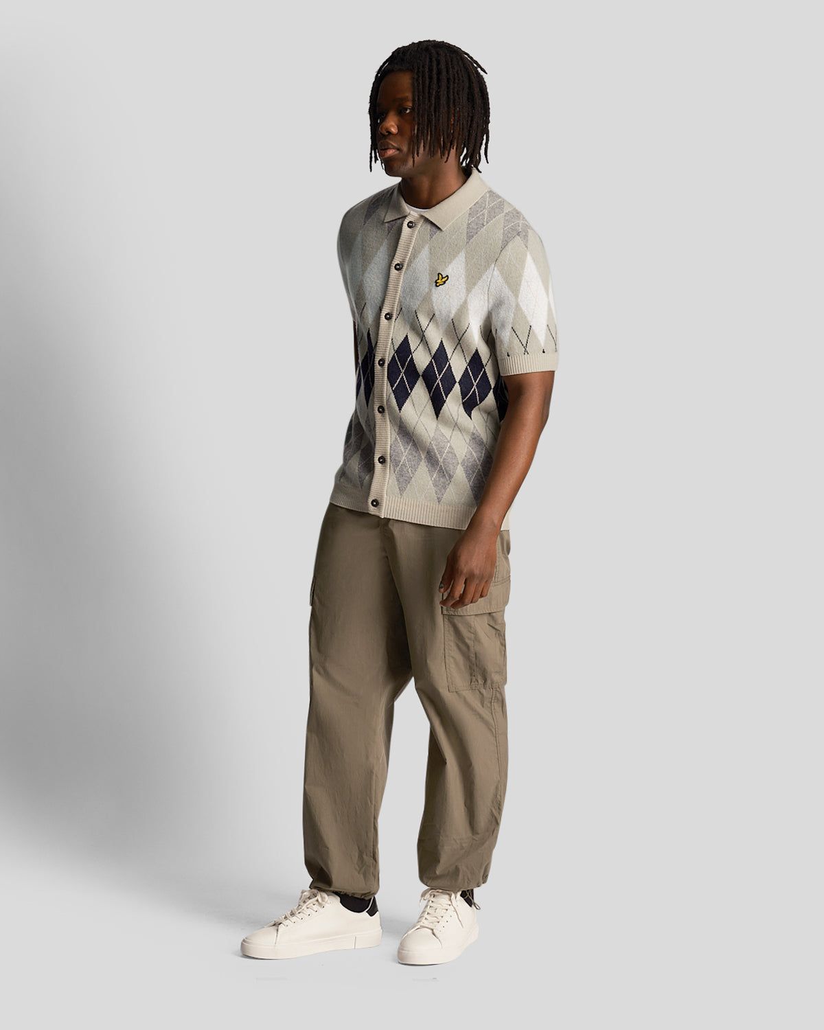 Argyle Polo Shirt sold by Lyle & Scott product image thumbnail 2