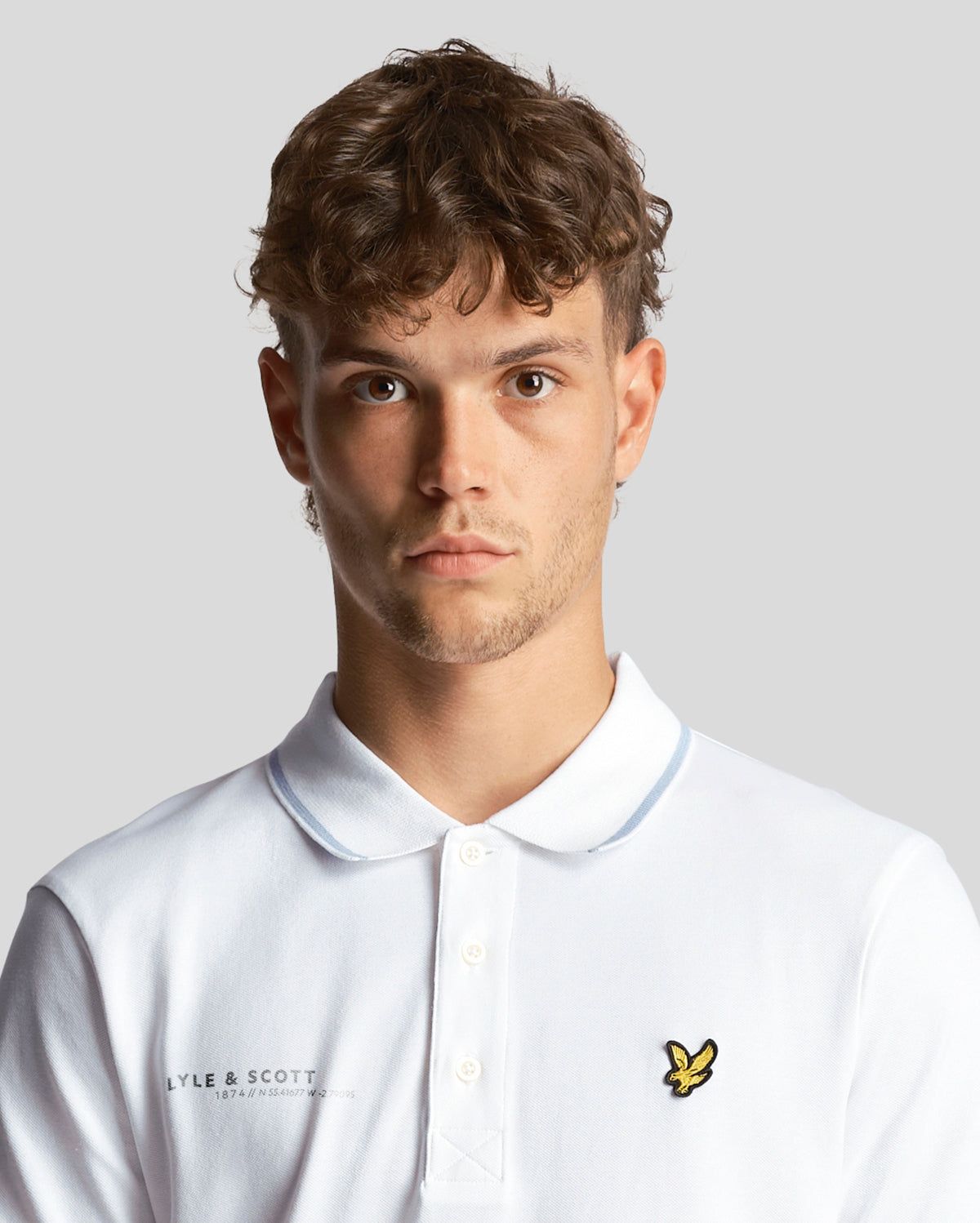 Tipped Polo Shirt Co-Ordinates Print sold by Lyle & Scott product image thumbnail 4