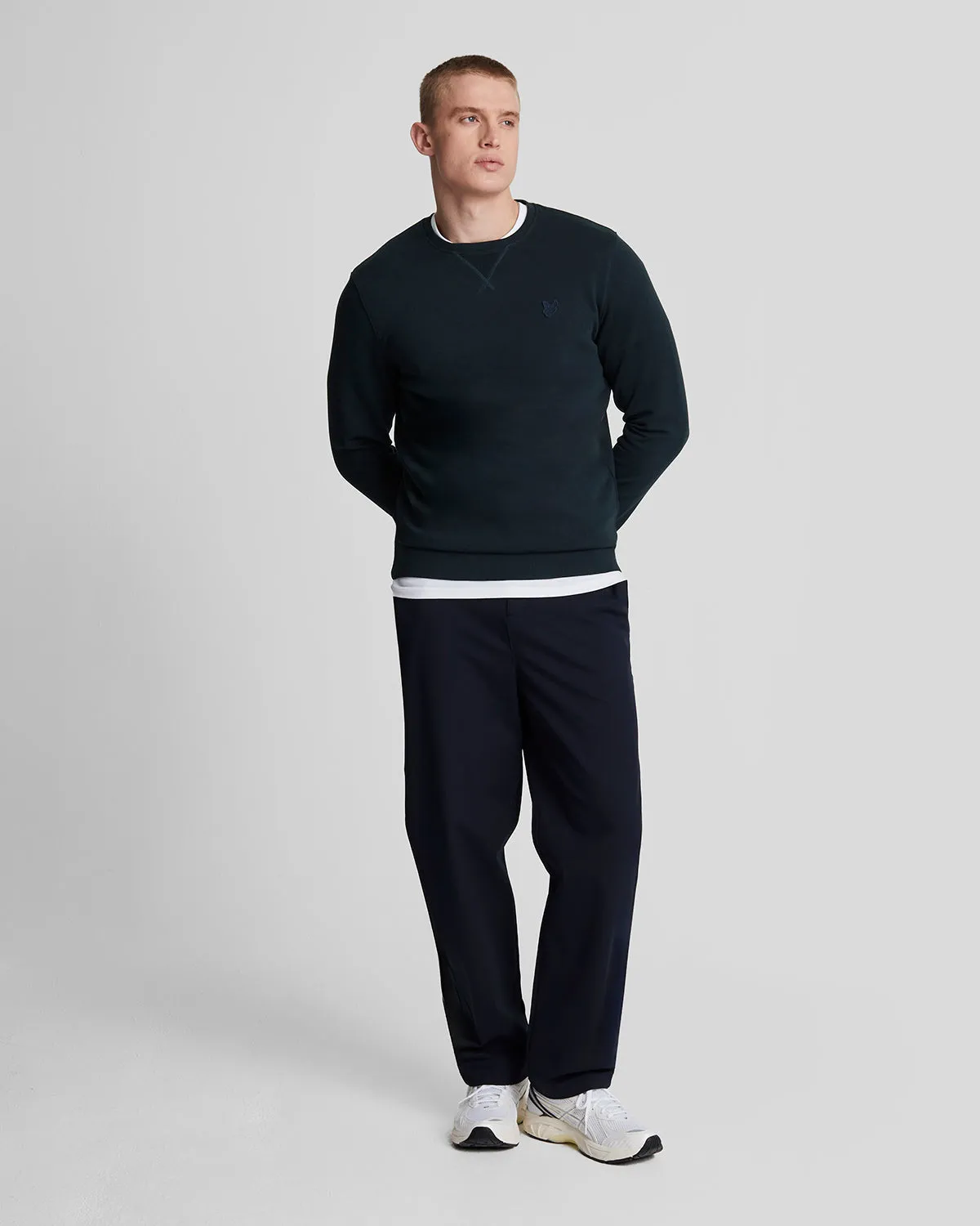 Classic Crew Neck Sweatshirt sold by Lyle & Scott product image thumbnail 2