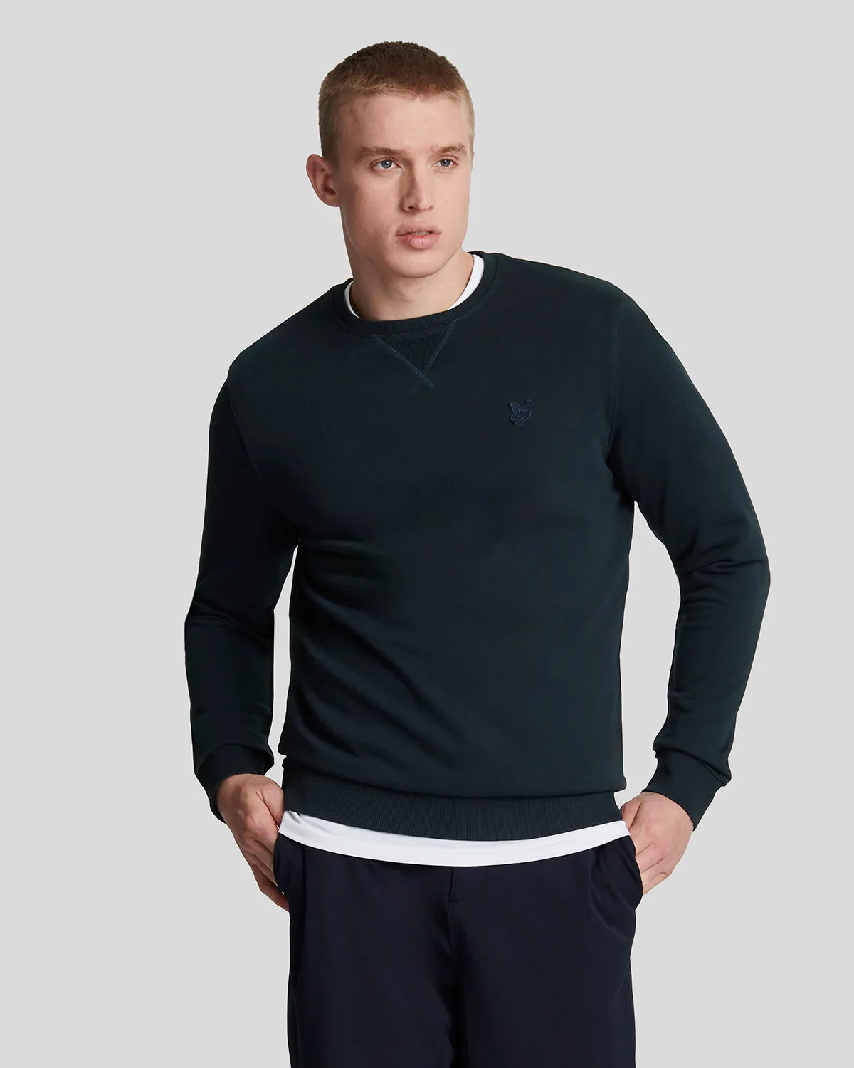 Classic Crew Neck Sweatshirt sold by Lyle & Scott