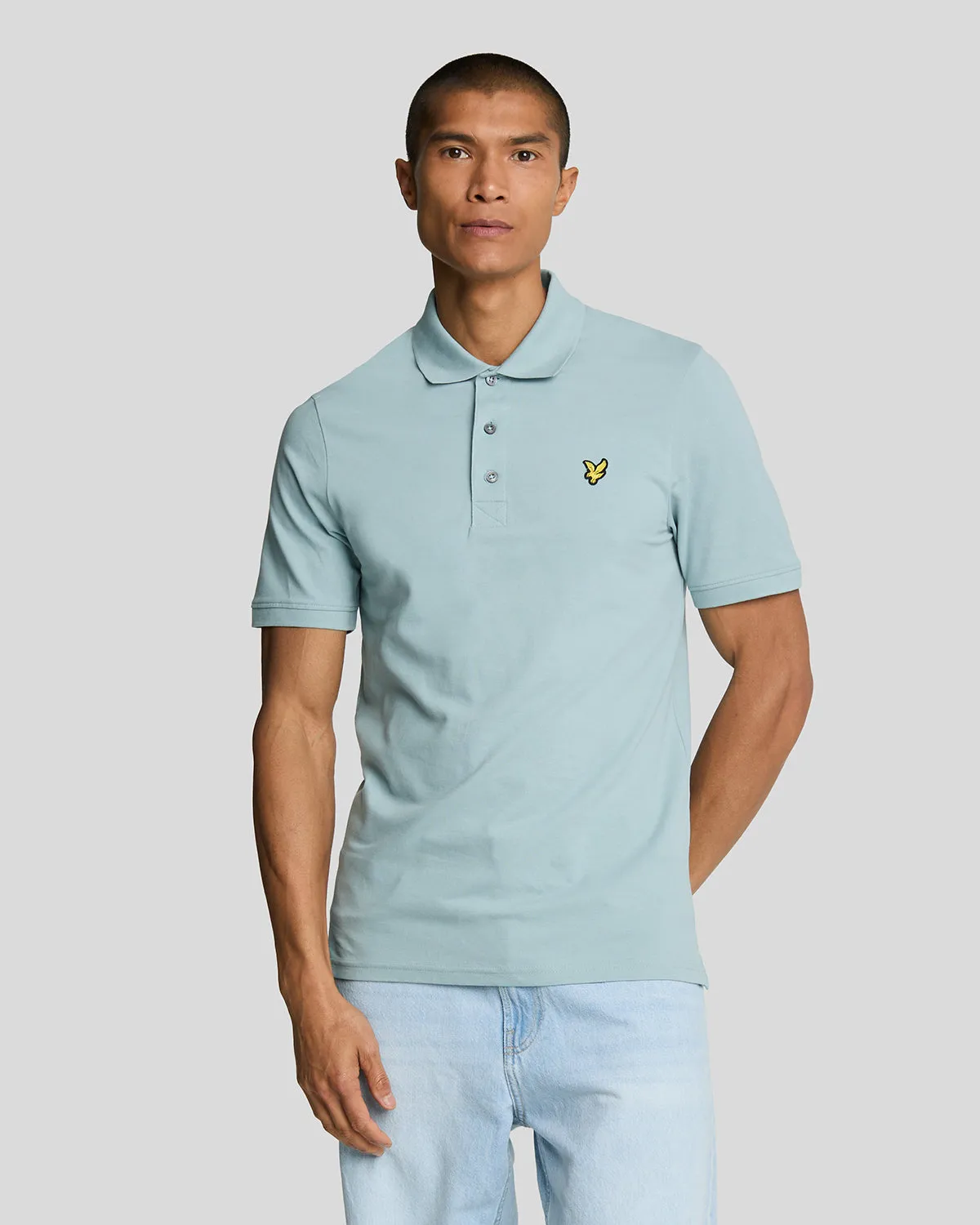 Plain Polo Shirt sold by Lyle & Scott