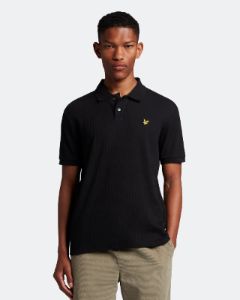 Tonal Striped Polo Shirt sold by Lyle & Scott