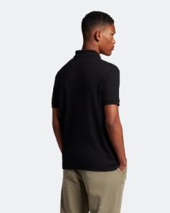 Tonal Striped Polo Shirt sold by Lyle & Scott
