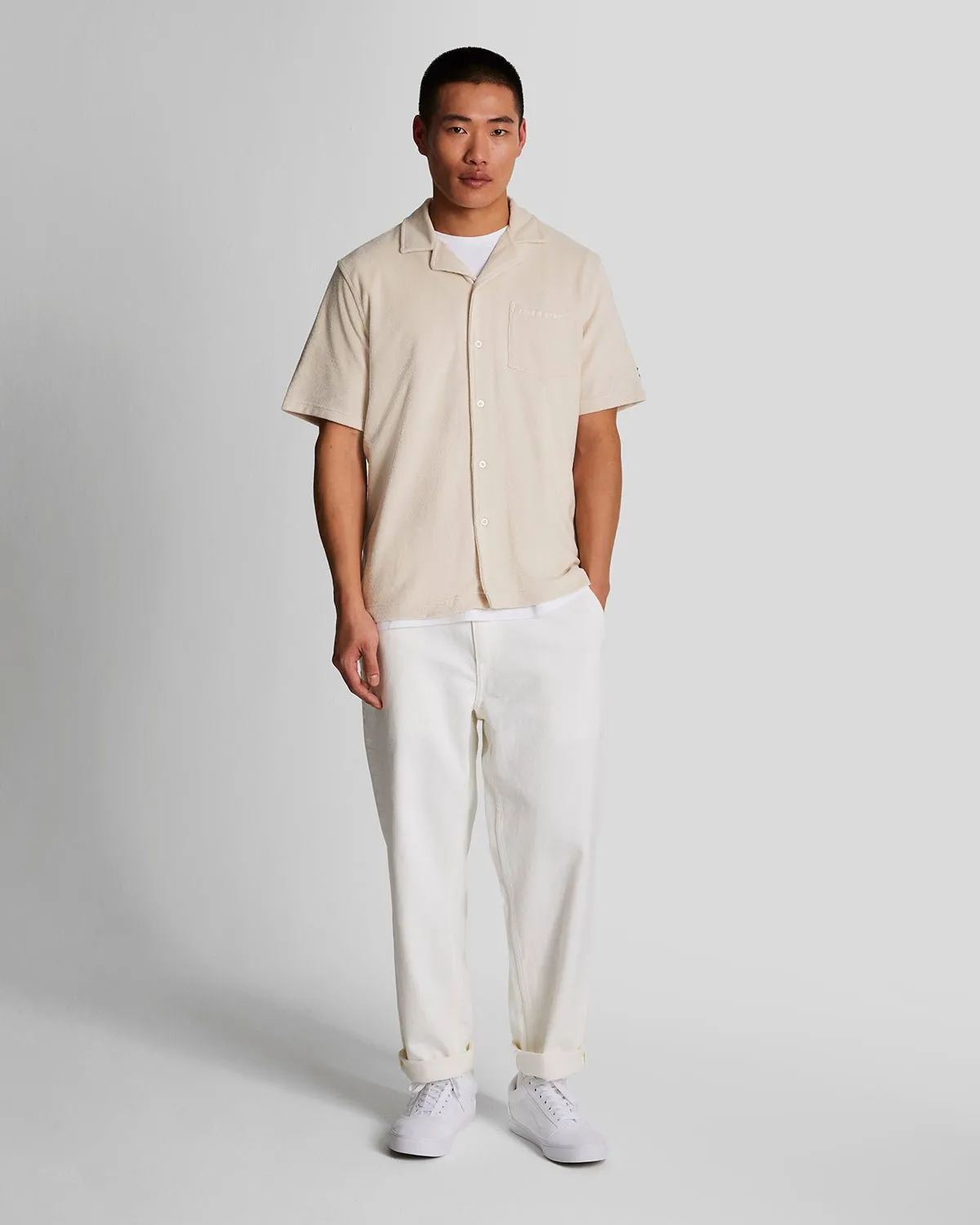 Towelling Resort Shirt sold by Lyle & Scott product image thumbnail 2