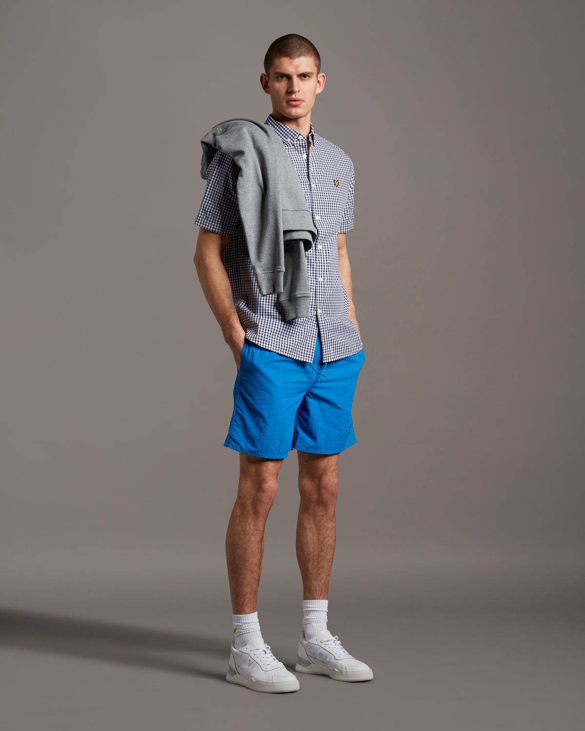 Short Sleeve Gingham Shirt sold by Lyle & Scott product image thumbnail 4