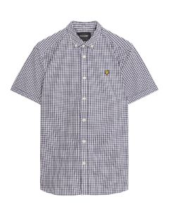 Short Sleeve Gingham Shirt sold by Lyle & Scott