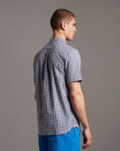 Short Sleeve Gingham Shirt sold by Lyle & Scott