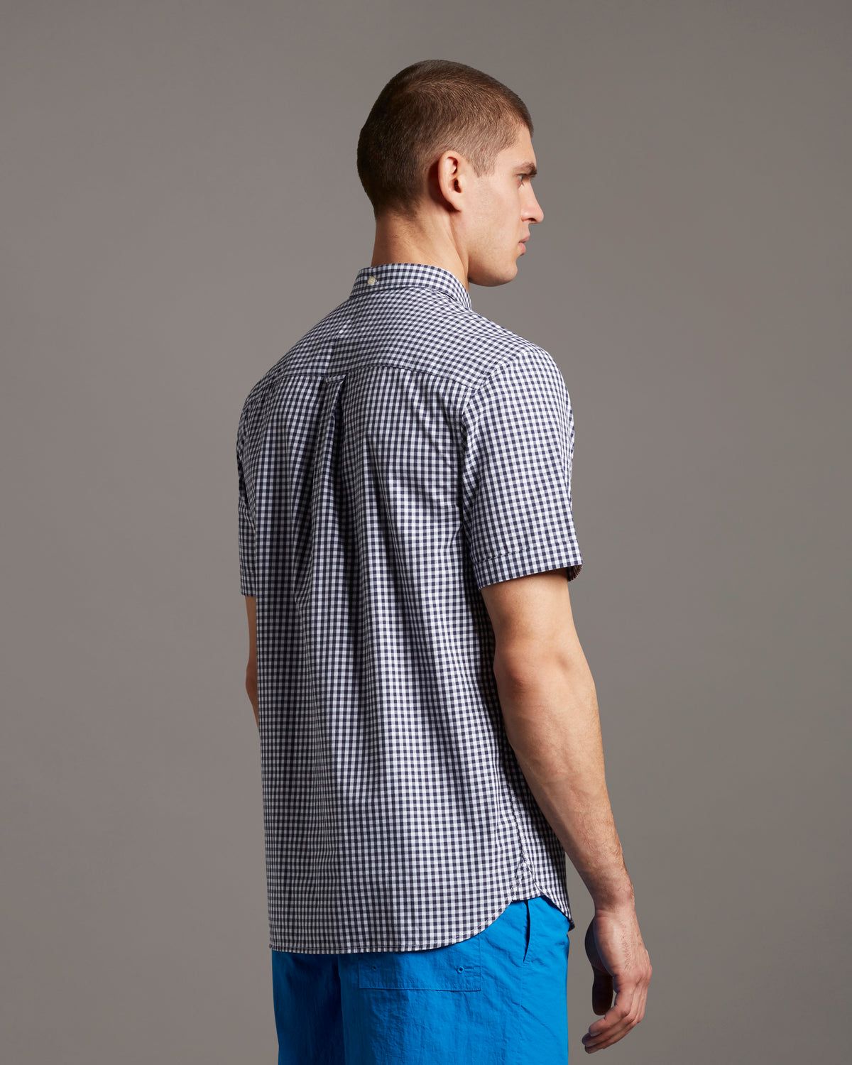 Short Sleeve Gingham Shirt sold by Lyle & Scott product image thumbnail 3