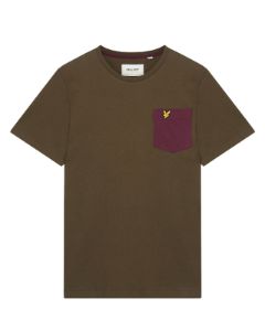 Contrast Pocket T-Shirt sold by Lyle & Scott