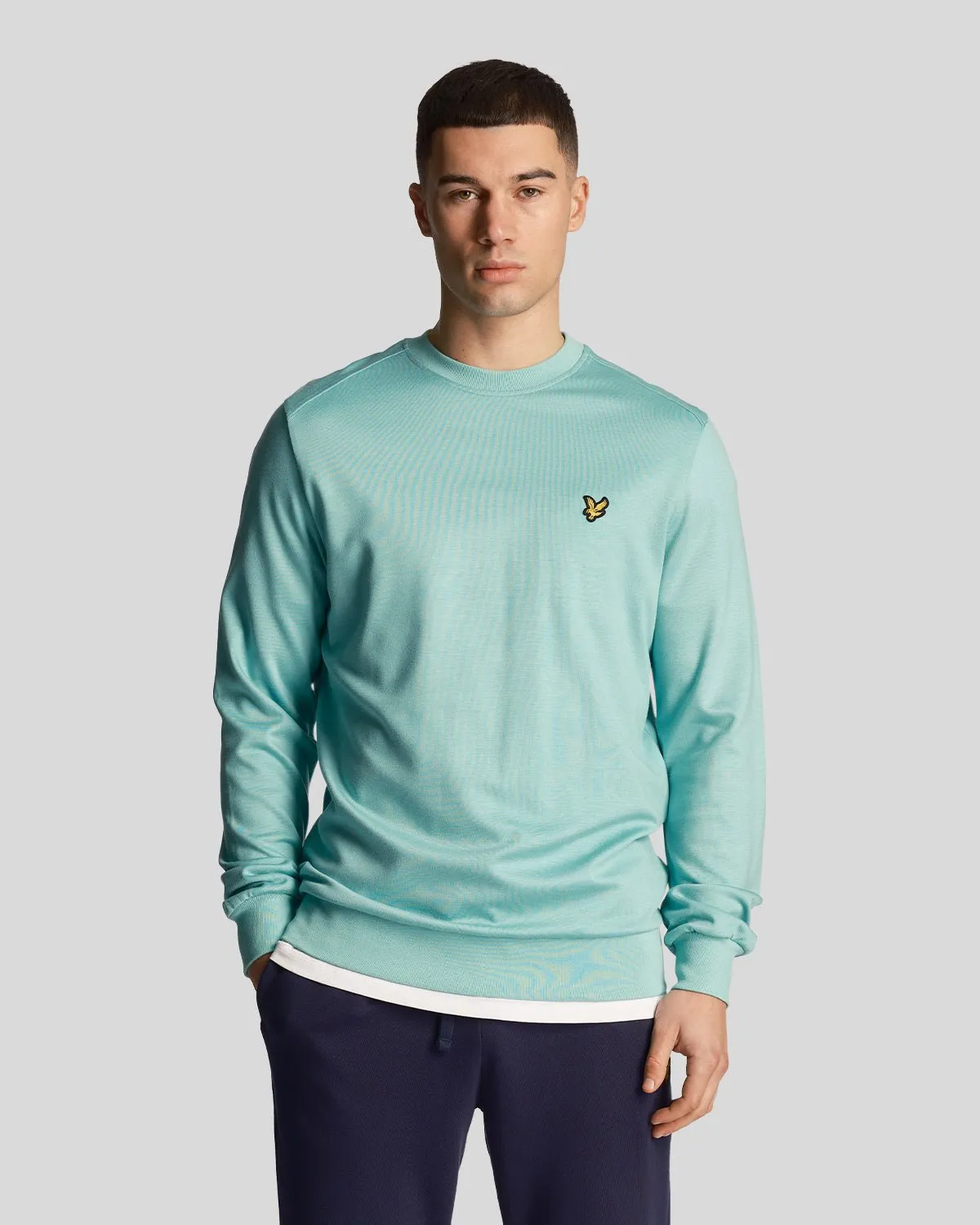 Sports Crew Neck Fly Fleece Sweatshirt sold by Lyle & Scott