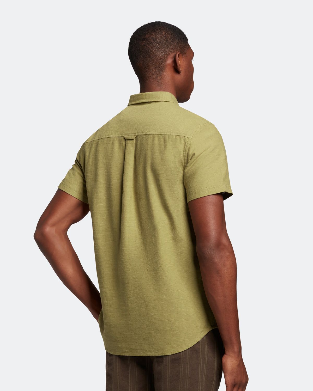 Cotton Slub Short Sleeve Shirt sold by Lyle & Scott product image thumbnail 3