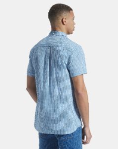 Short Sleeve Gingham Shirt sold by Lyle & Scott