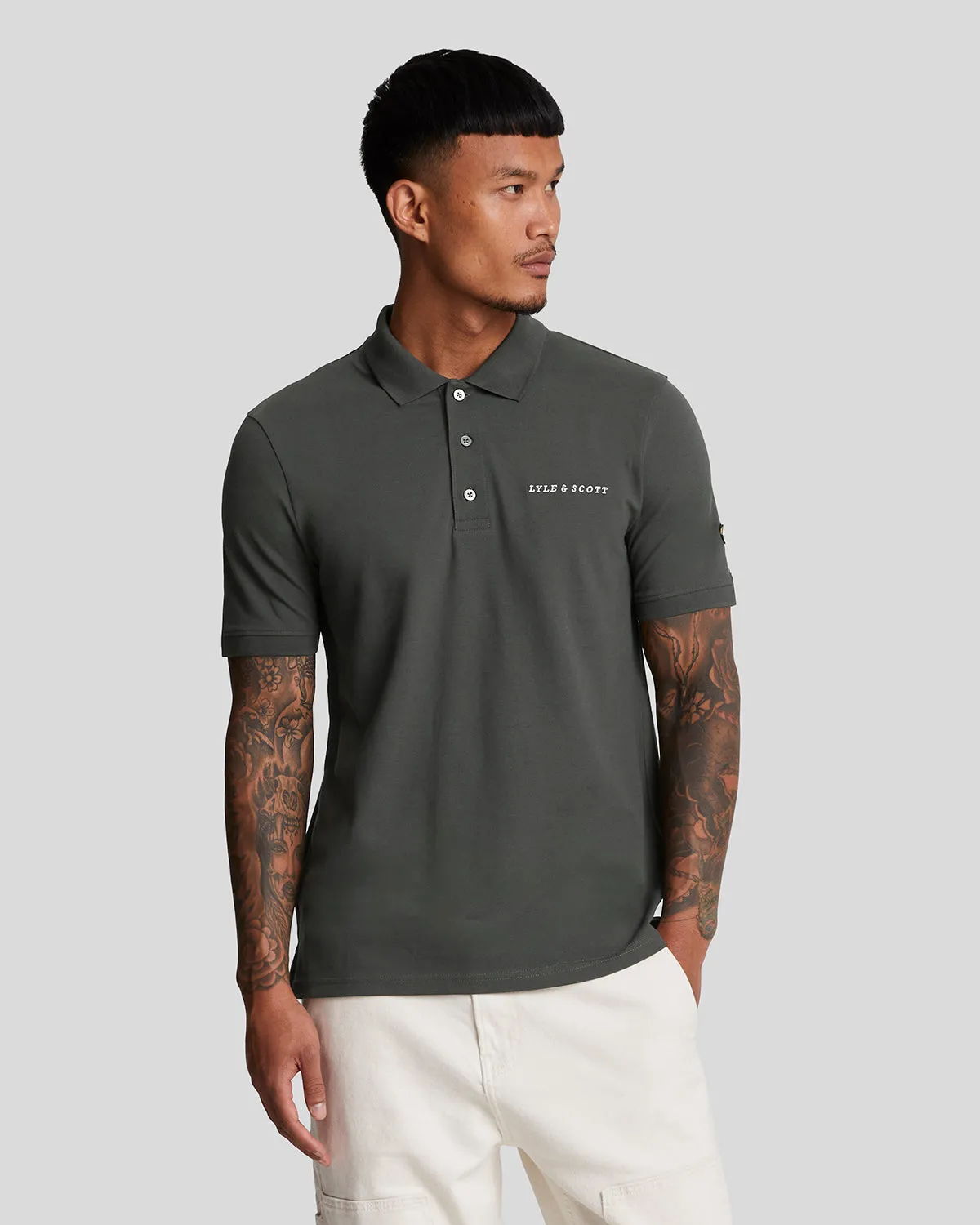 Embroidered Polo Shirt sold by Lyle & Scott