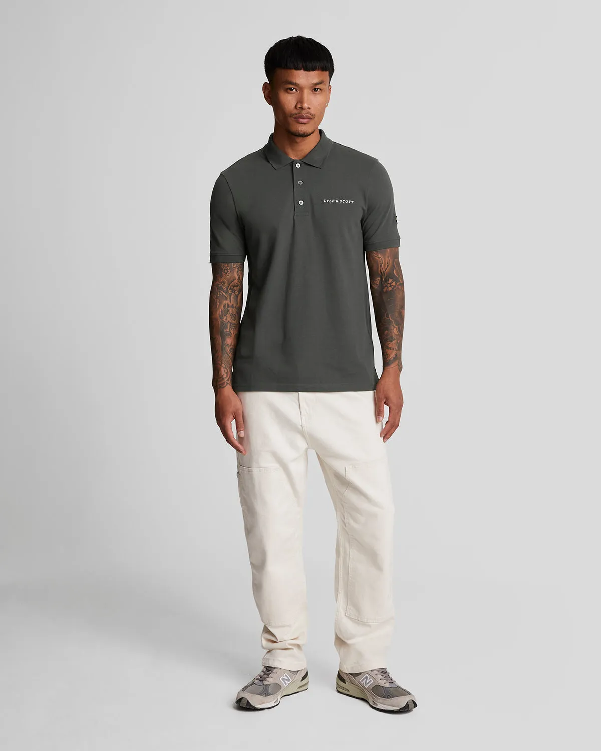 Embroidered Polo Shirt sold by Lyle & Scott product image thumbnail 2