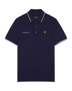 Tipped Polo Shirt Co-Ordinates Print sold by Lyle & Scott