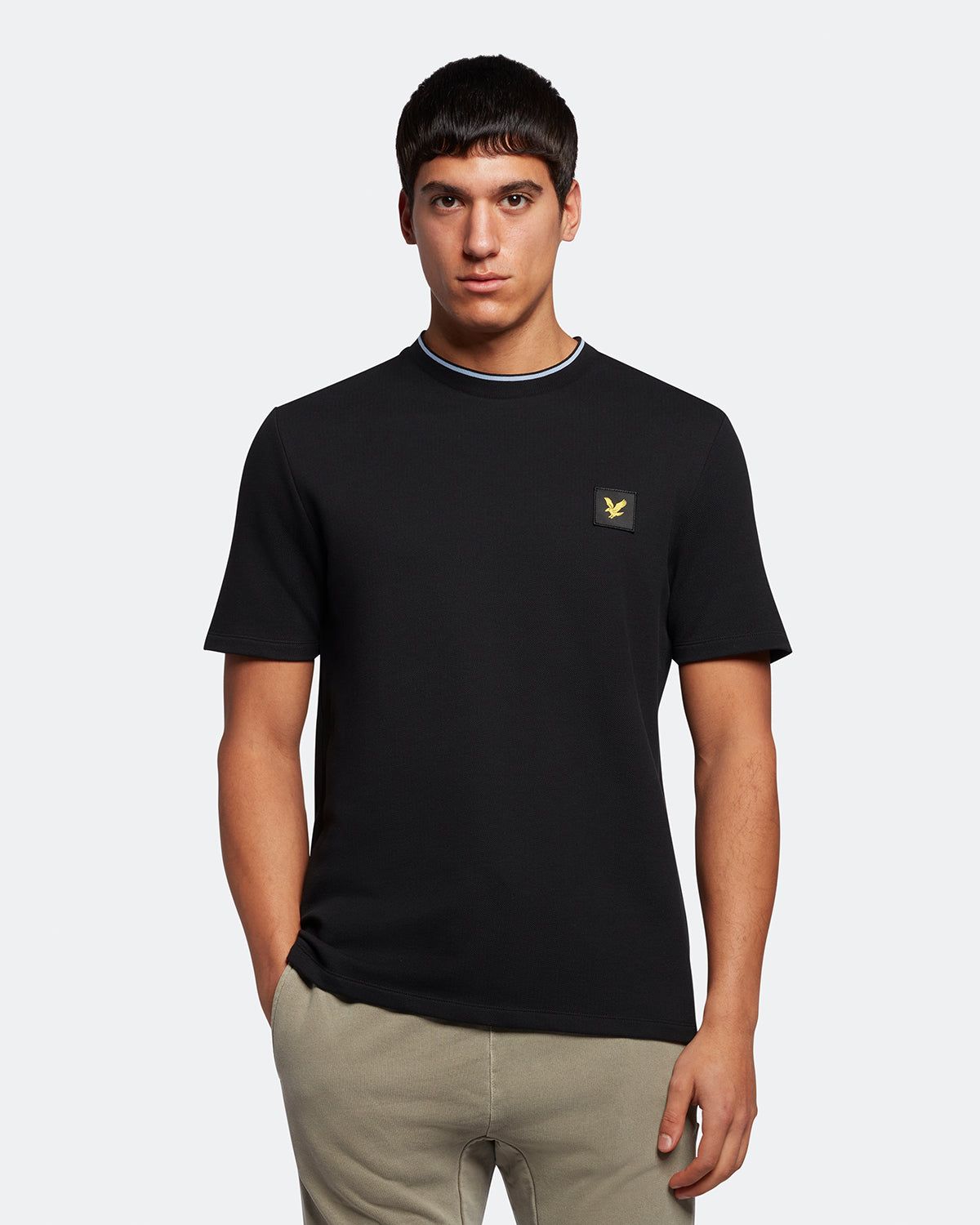 Tipped T-shirt sold by Lyle & Scott