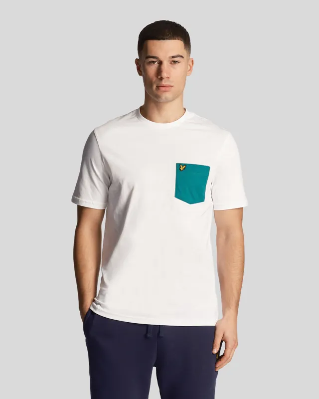 Contrast Pocket T-Shirt sold by Lyle & Scott