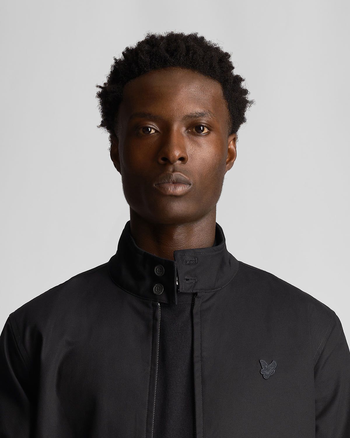 Tonal Eagle Harrington Jacket sold by Lyle & Scott product image thumbnail 4