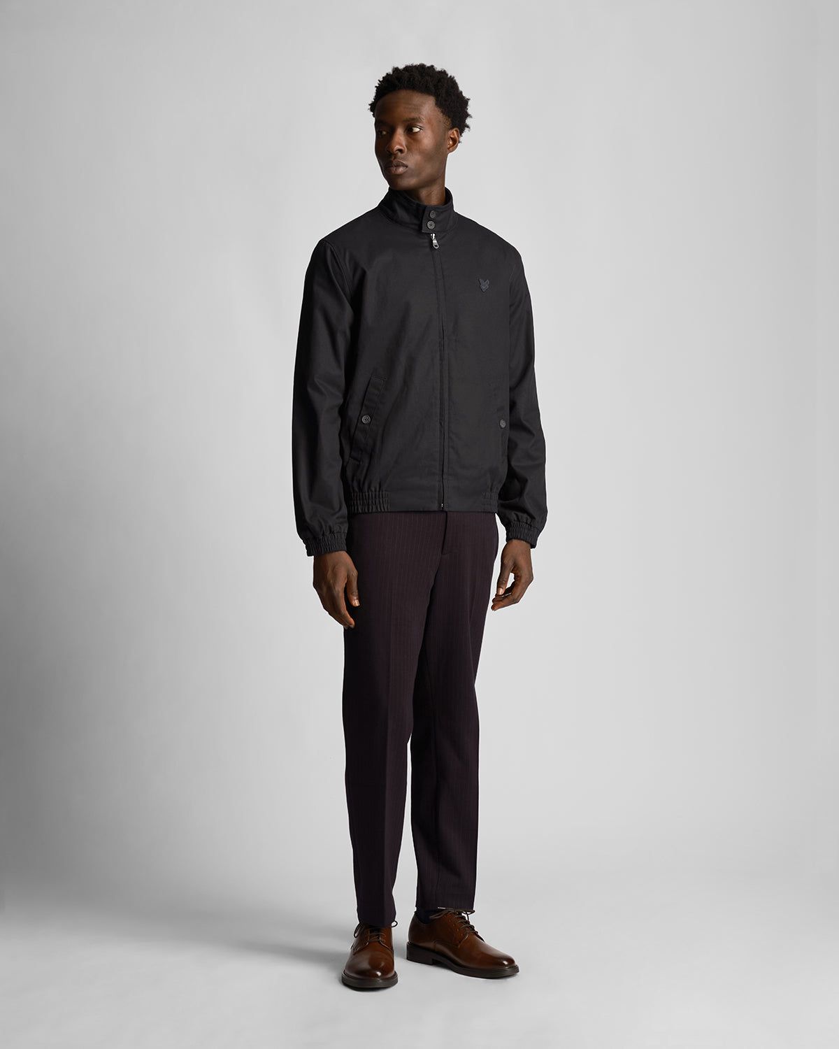 Tonal Eagle Harrington Jacket sold by Lyle & Scott product image thumbnail 2