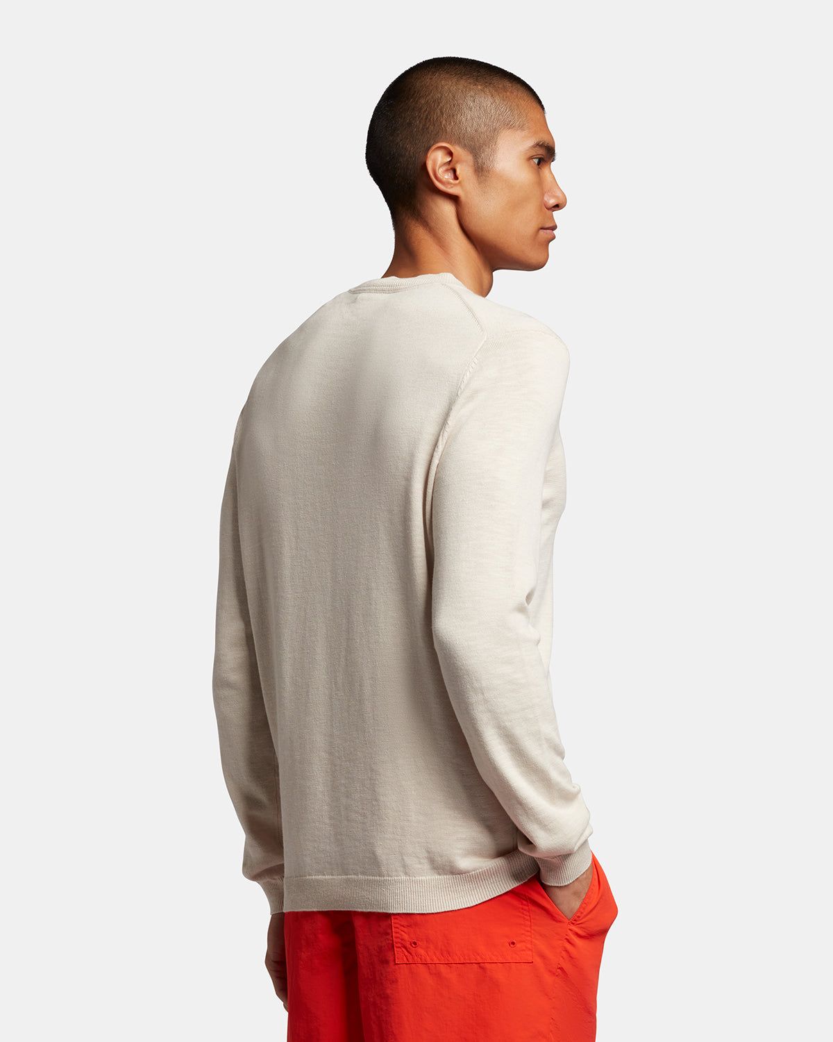 Slub Cotton Turtle Neck Jumper sold by Lyle & Scott product image thumbnail 3