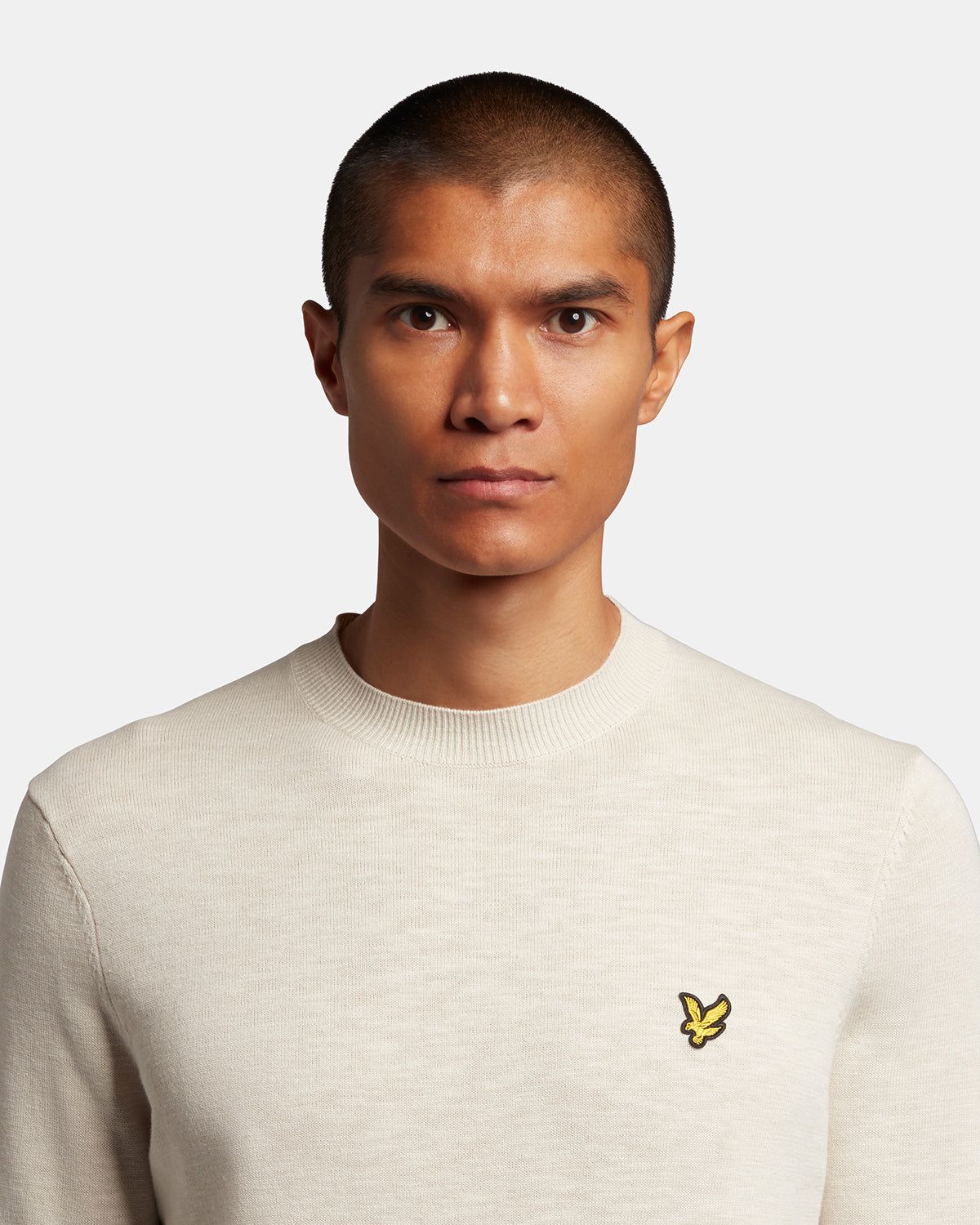 Slub Cotton Turtle Neck Jumper sold by Lyle & Scott product image thumbnail 4