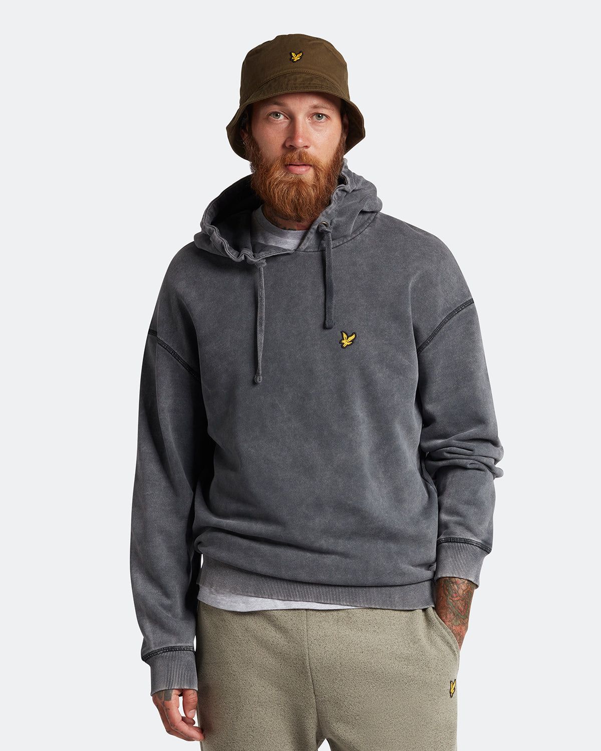Washed Hoodie sold by Lyle & Scott