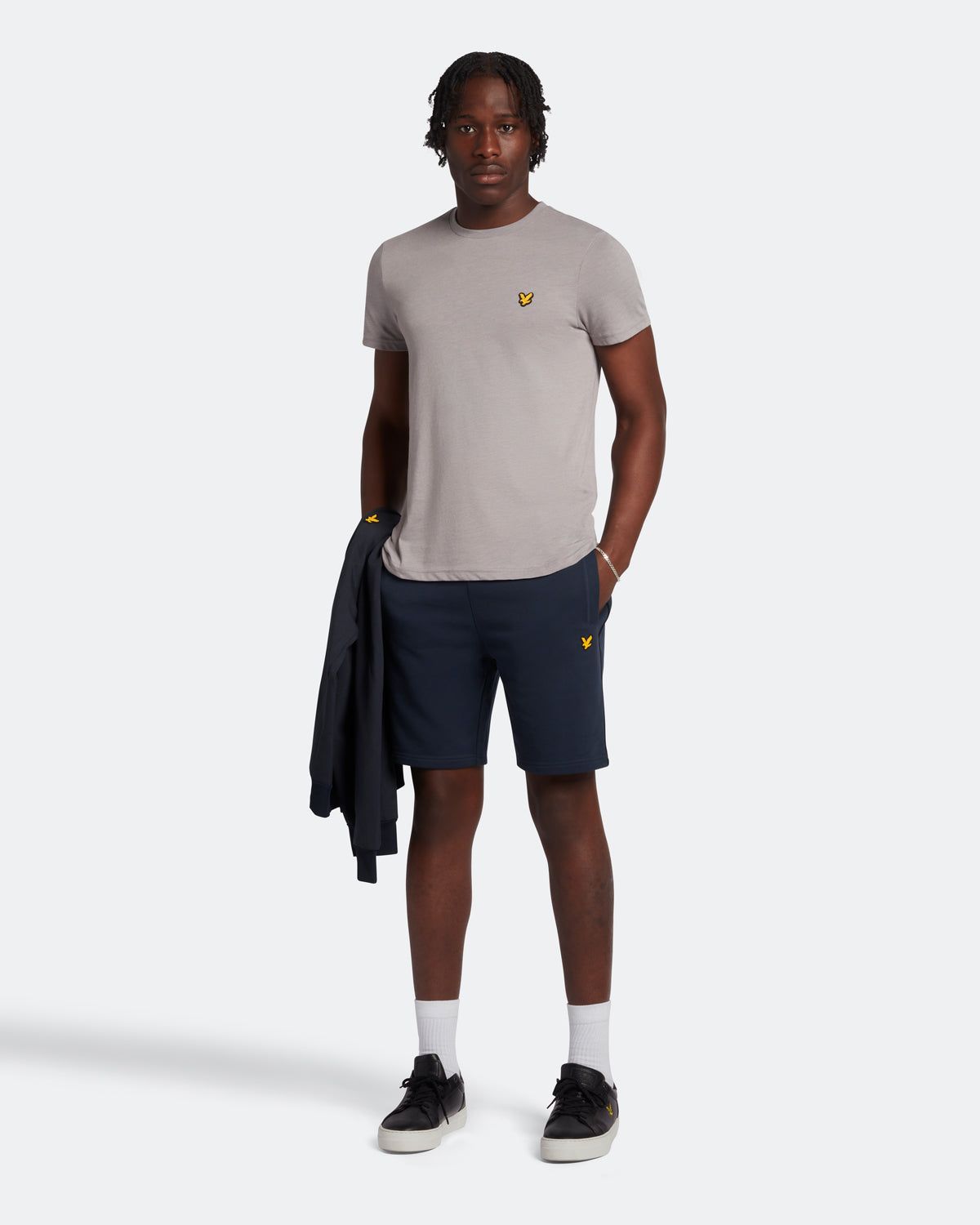 Sports Sweat Short With Contrast Piping sold by Lyle & Scott product image thumbnail 2