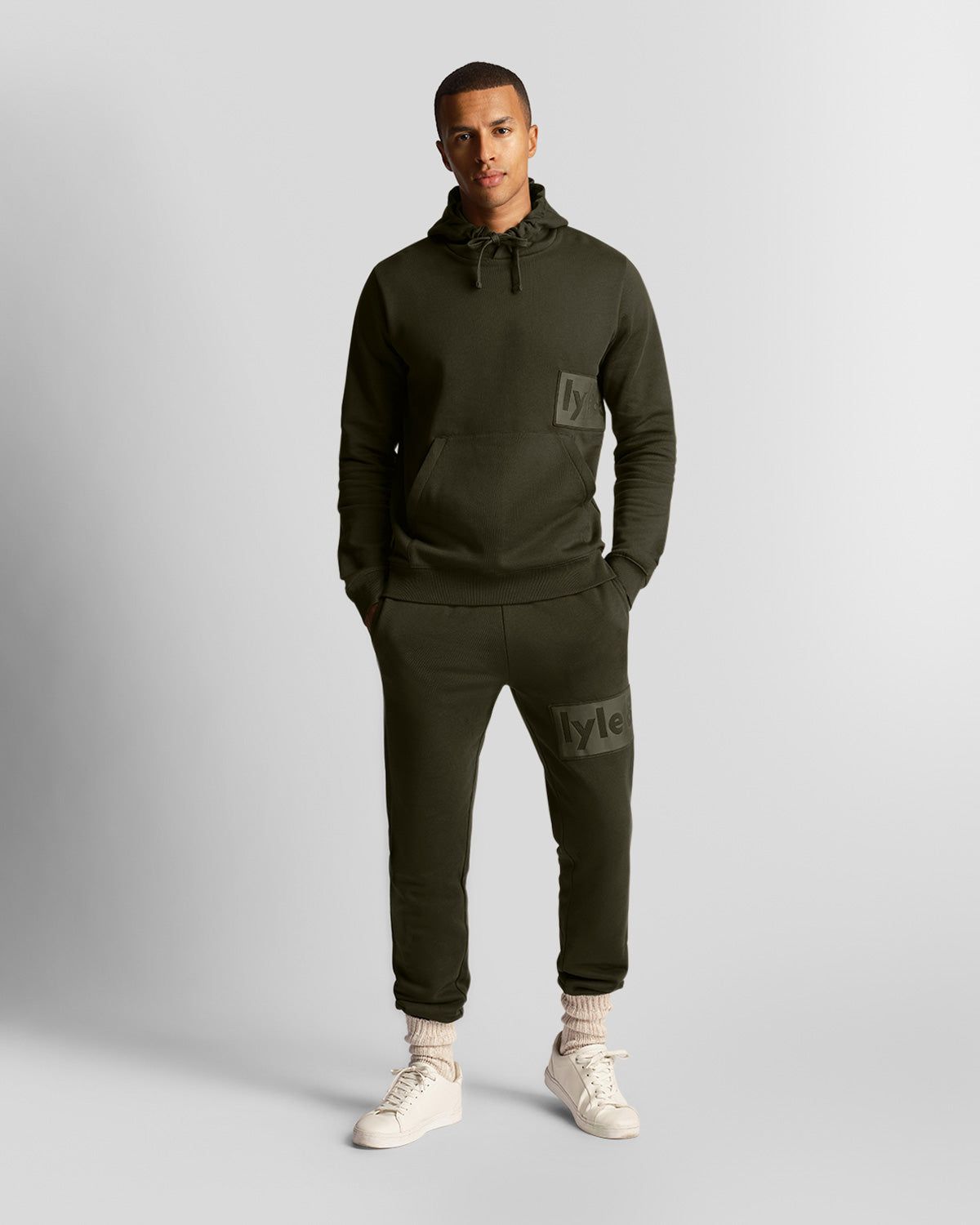 HD Panelled Hoodie sold by Lyle & Scott product image thumbnail 2