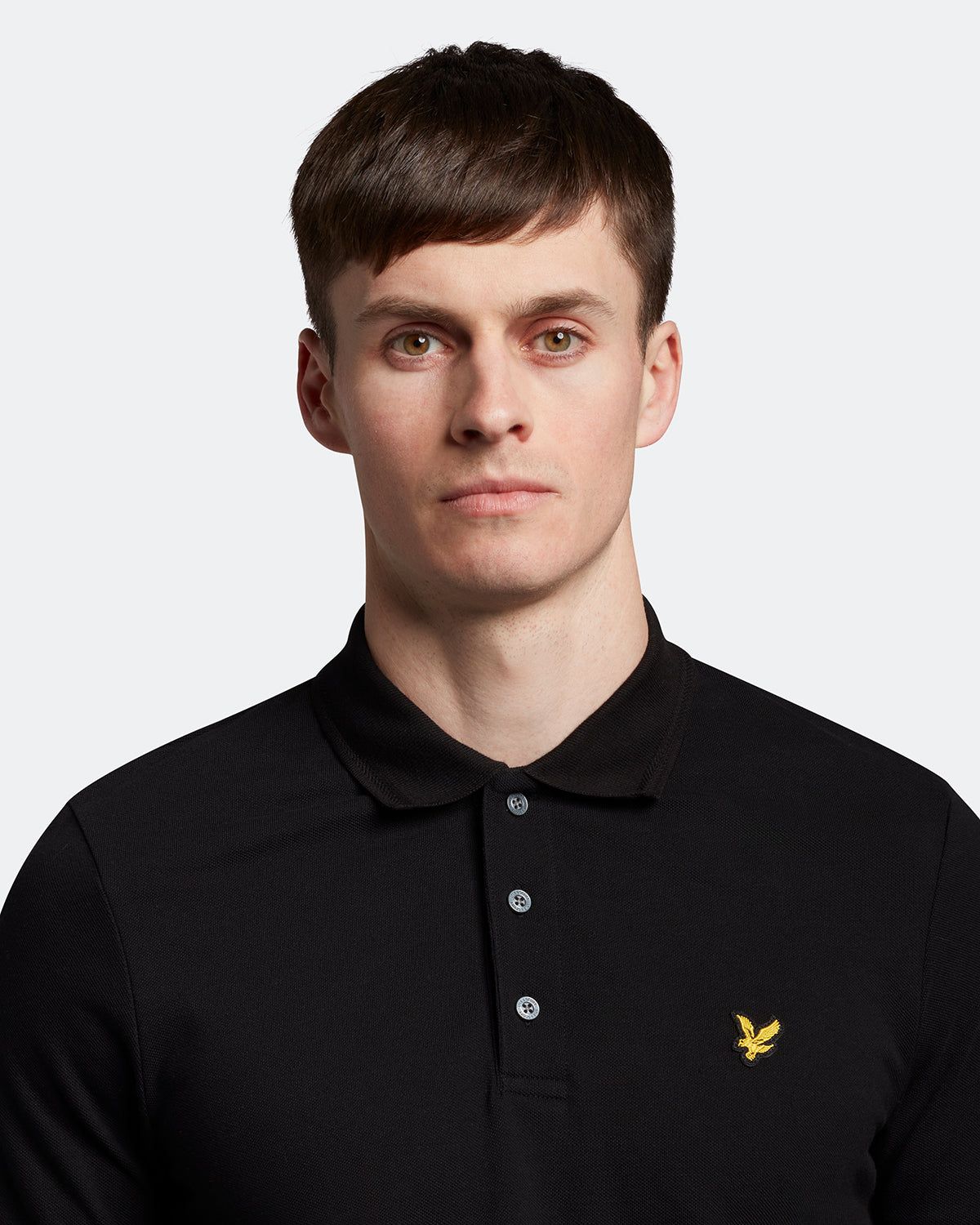 Crest Tipped Polo Shirt sold by Lyle & Scott product image thumbnail 4
