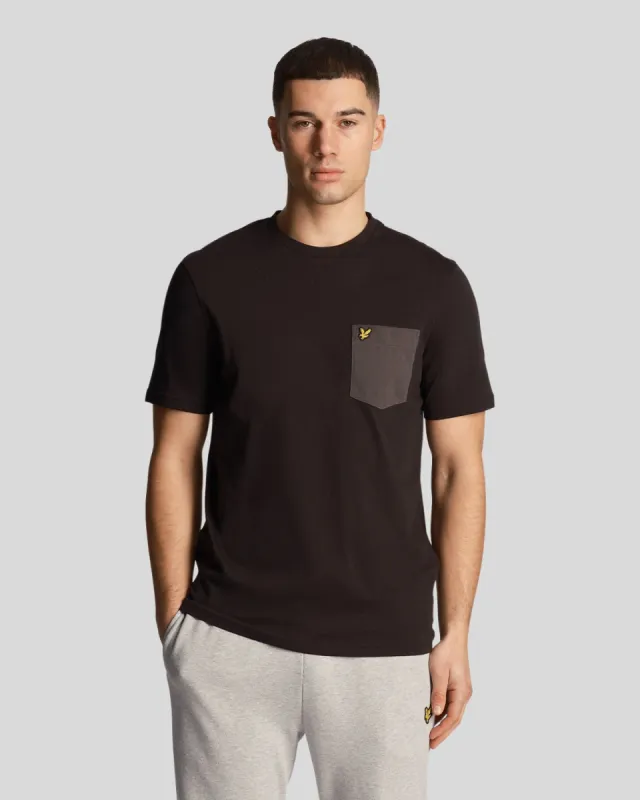 Contrast Pocket T-Shirt sold by Lyle & Scott