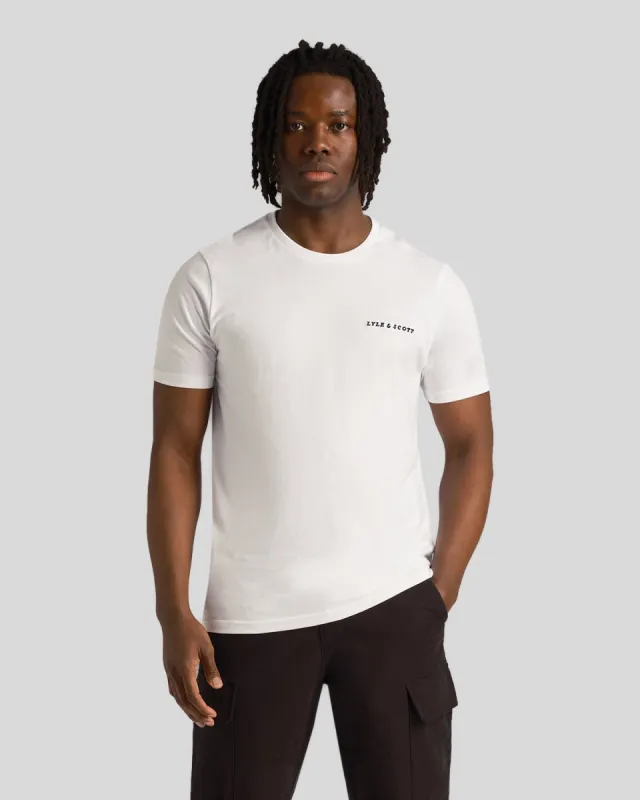 Embroidered T-Shirt sold by Lyle & Scott